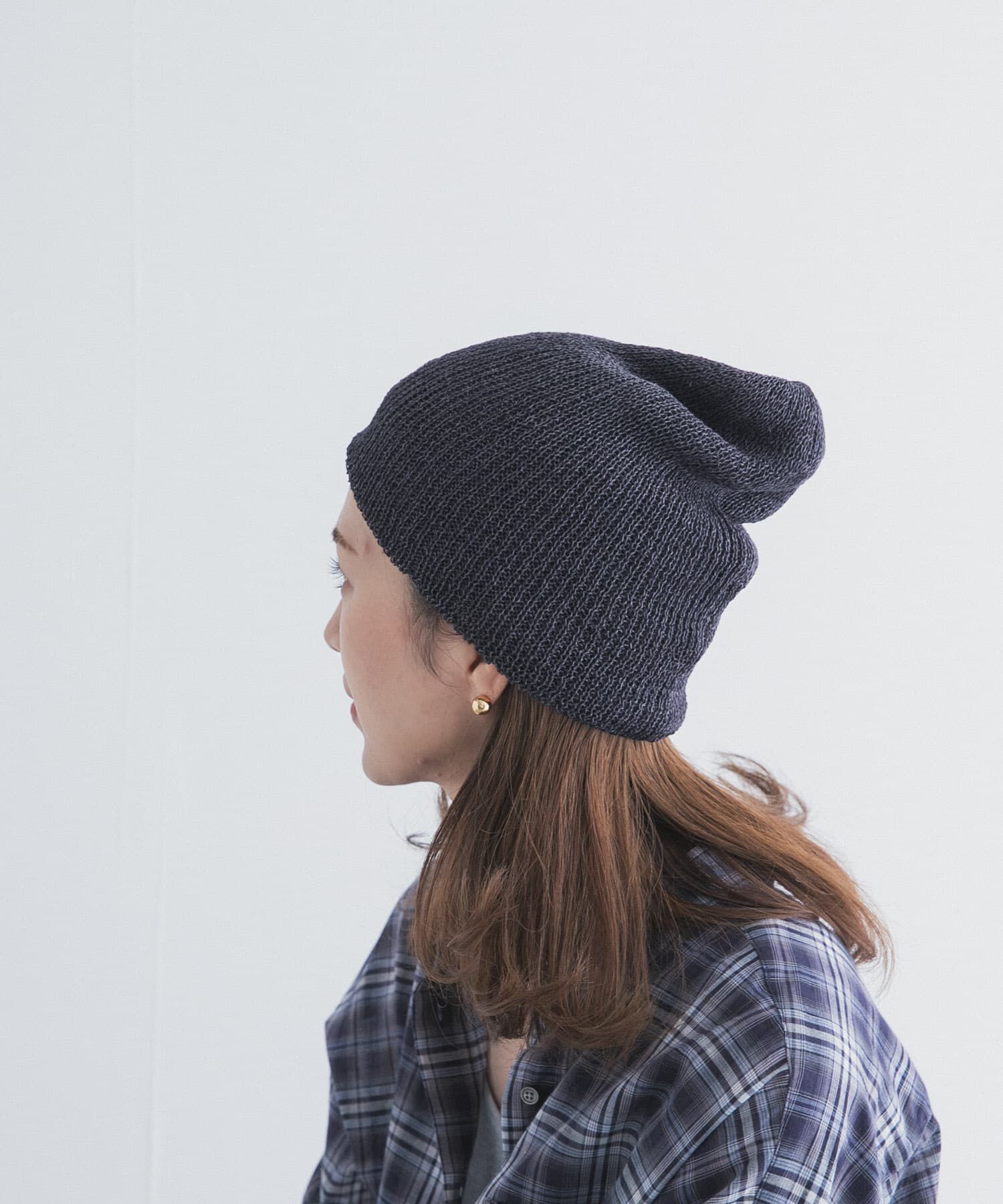 URBAN RESEARCH DOORS「和紙ビーニー」|ニット帽|