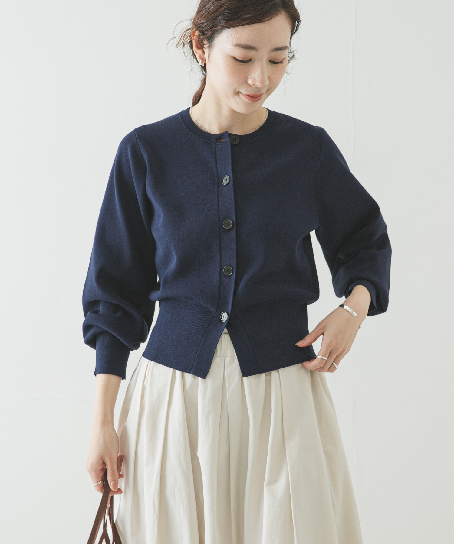 URBAN RESEARCH「コクーンスリーブカーディガン」|カーディガン|