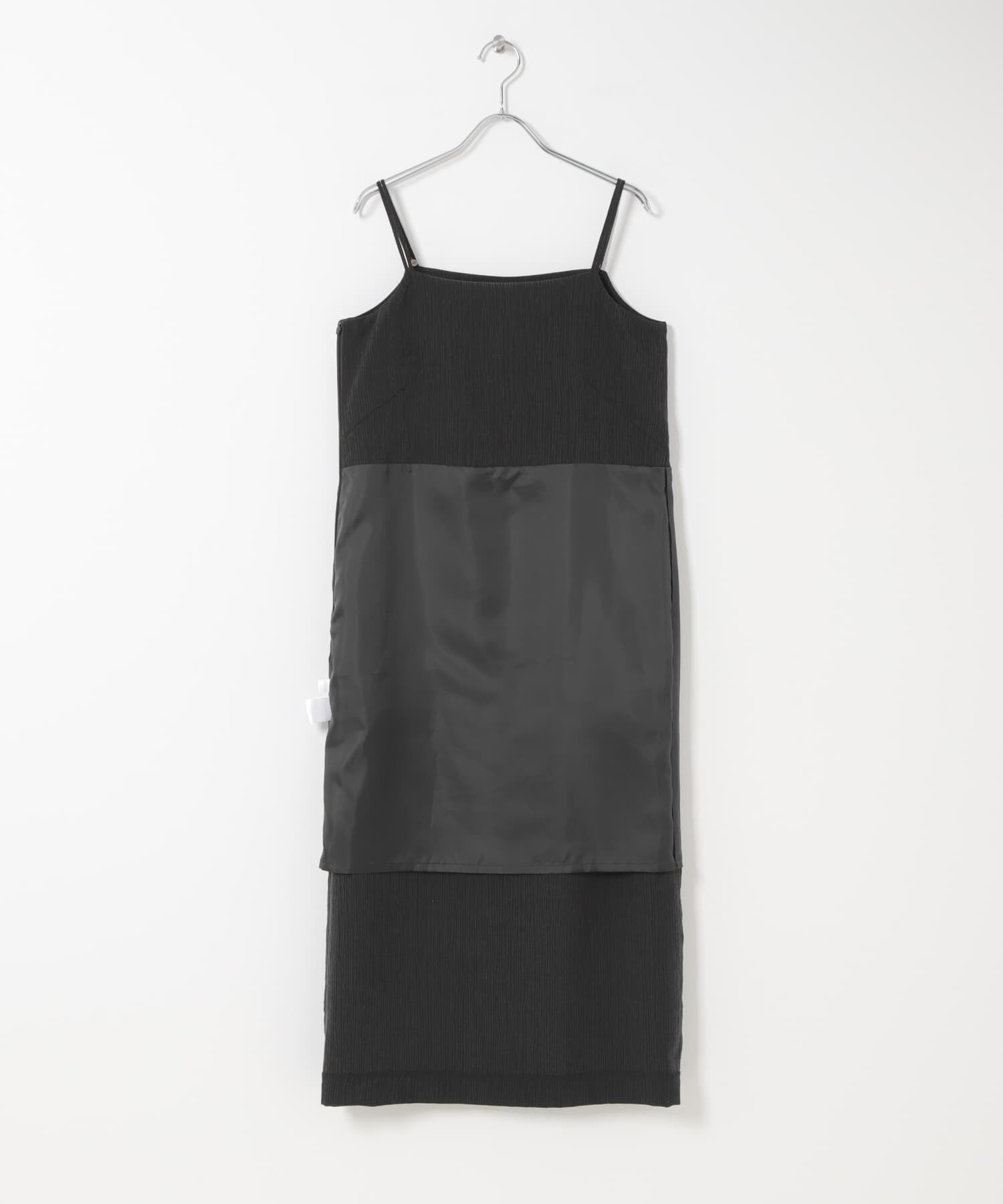 URBAN RESEARCH ROSSO「ハーフスリーブオーガンジーバックオープンドレス」|ワンピース|