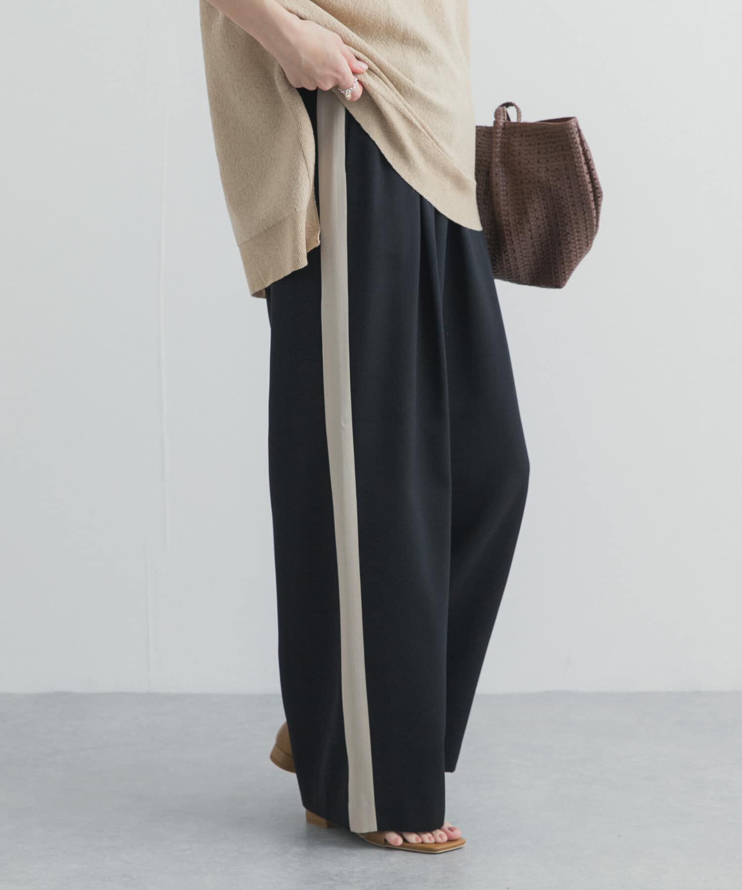 URBAN RESEARCH DOORS「サマーウールMIXラインパンツ」|その他|