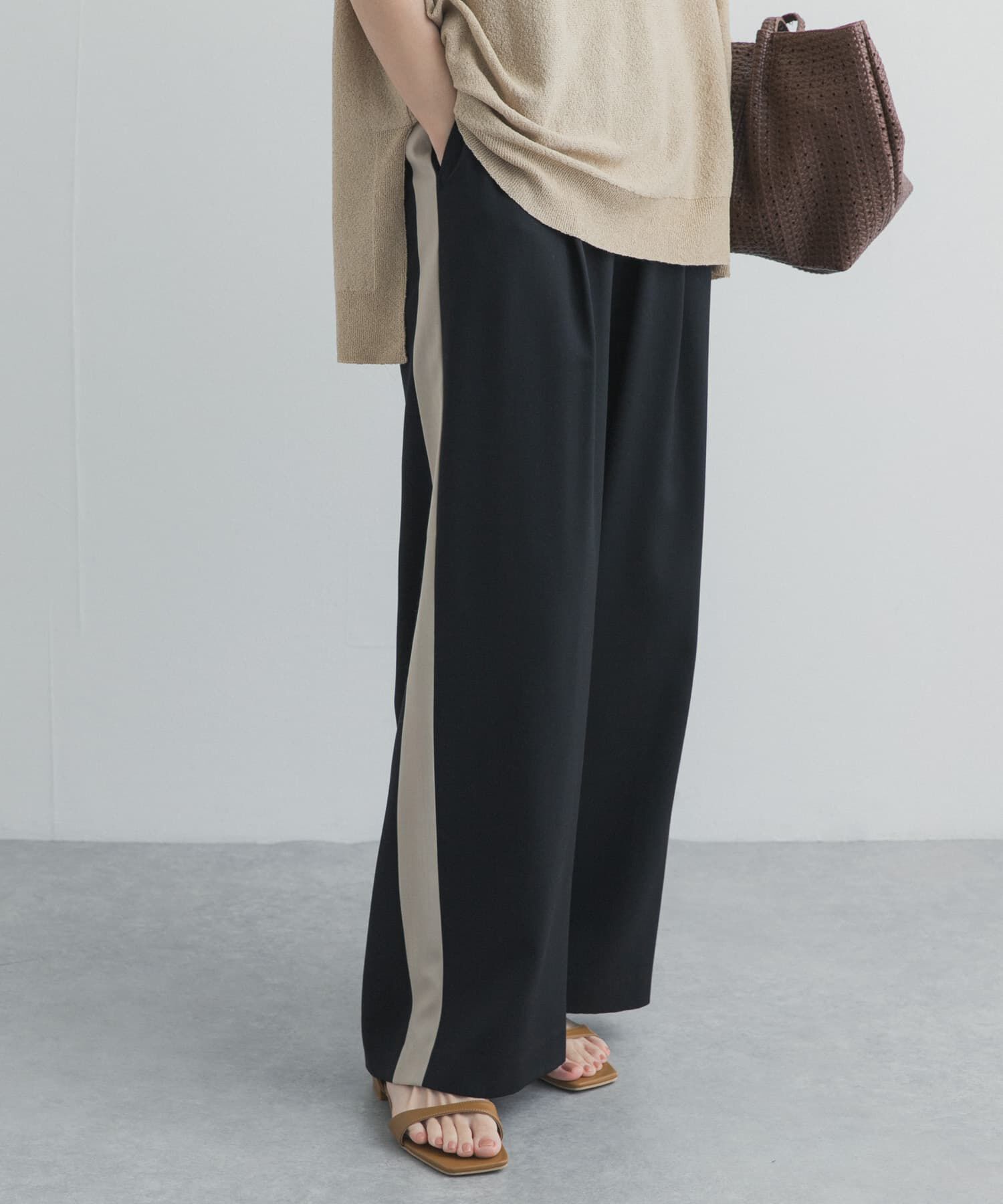 URBAN RESEARCH DOORS「サマーウールMIXラインパンツ」|その他|