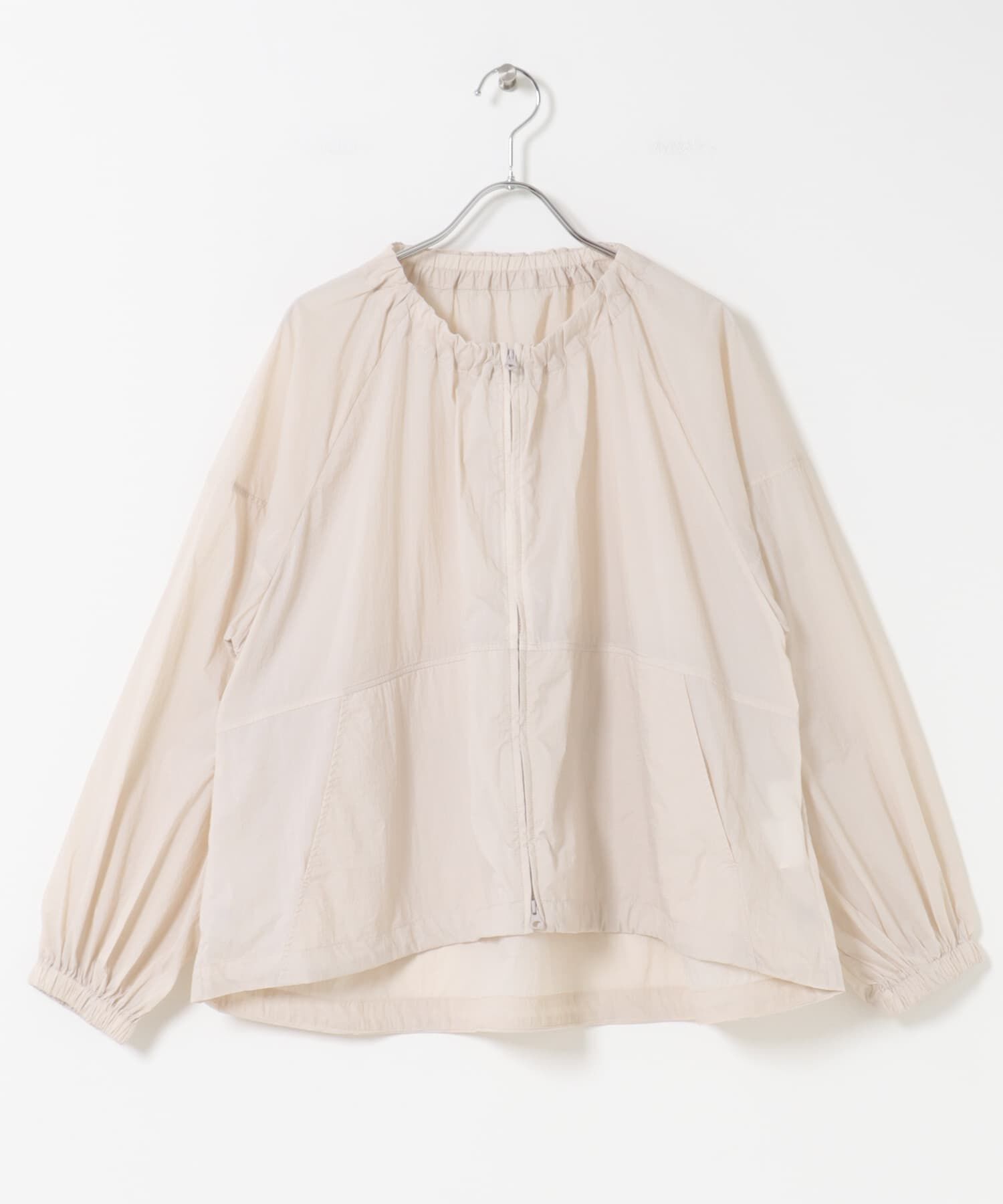 URBAN RESEARCH DOORS「『UR TECH』ポケッタブル撥水ノーカラーブルゾン」|ブルゾン・スタジャン|