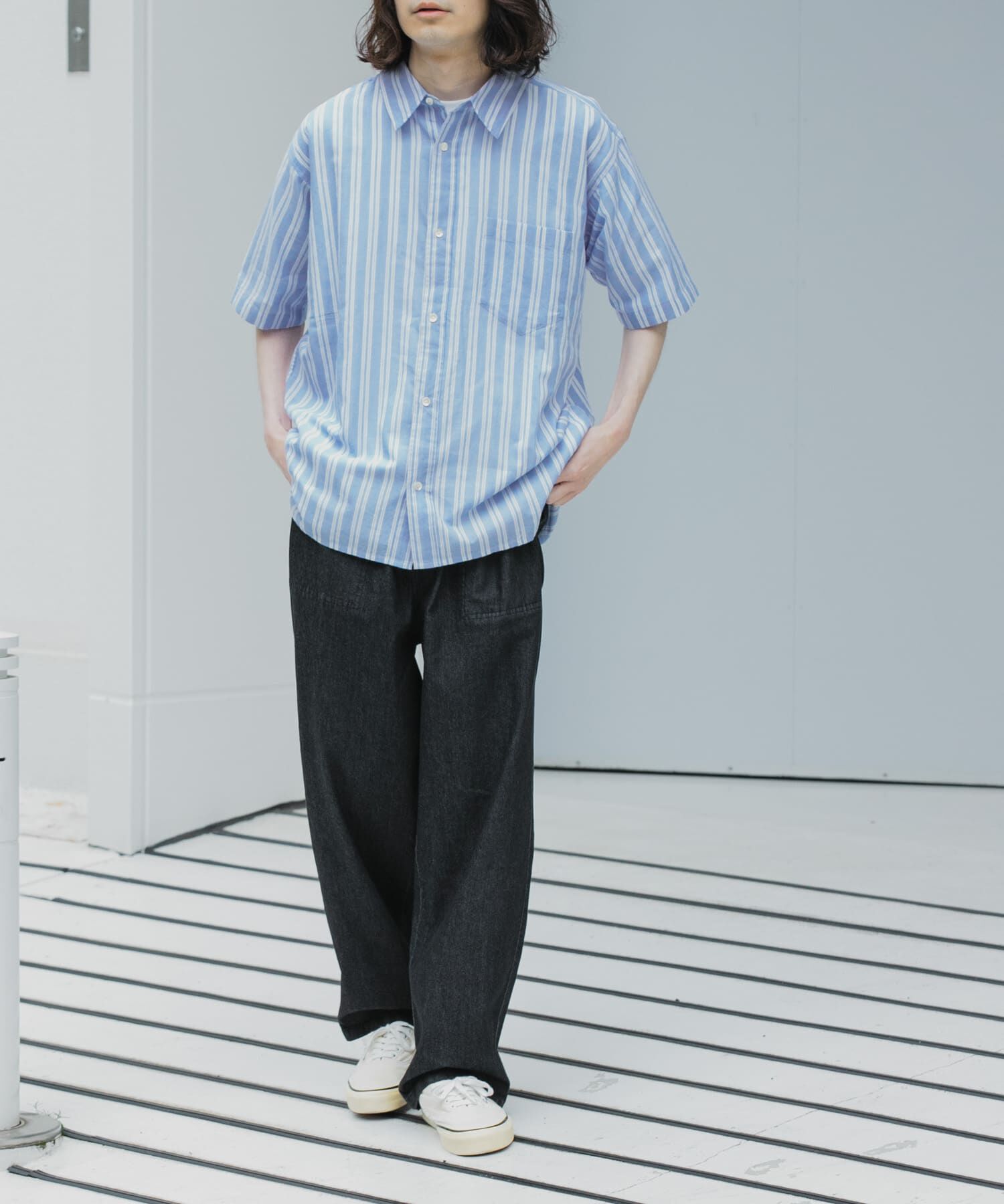 Sonny Label 「インドコットンストライプシャツ」|シャツ・ブラウス|