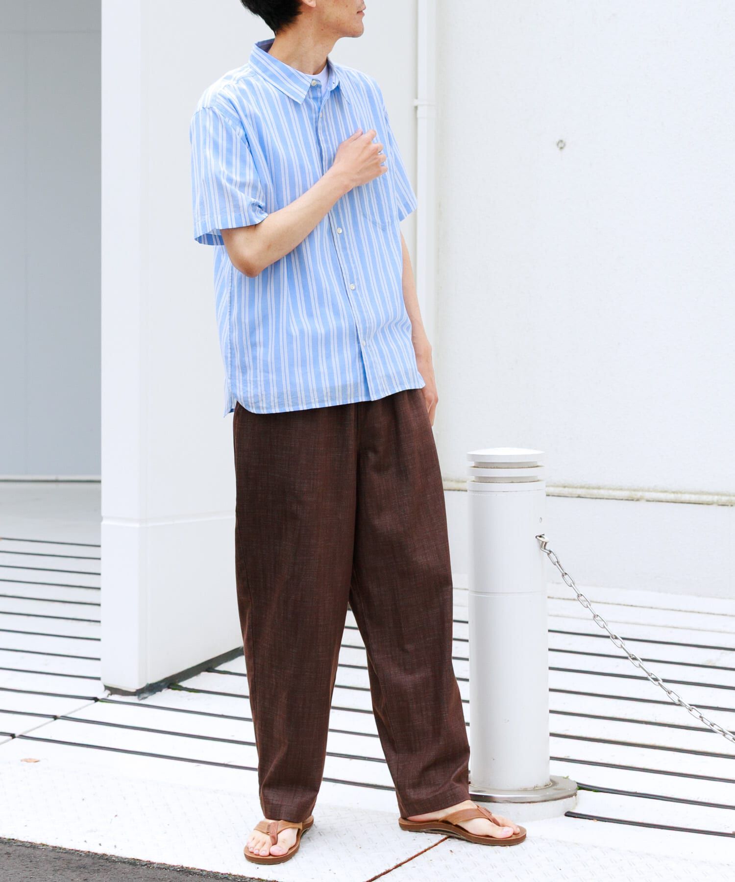 Sonny Label 「インドコットンストライプシャツ」|シャツ・ブラウス|