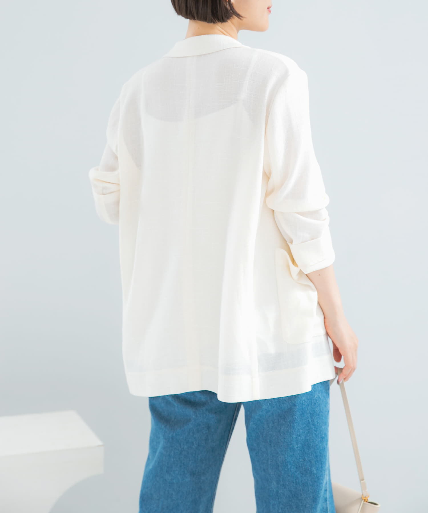 URBAN RESEARCH ROSSO「セミシアーカラミジャケット」|その他|