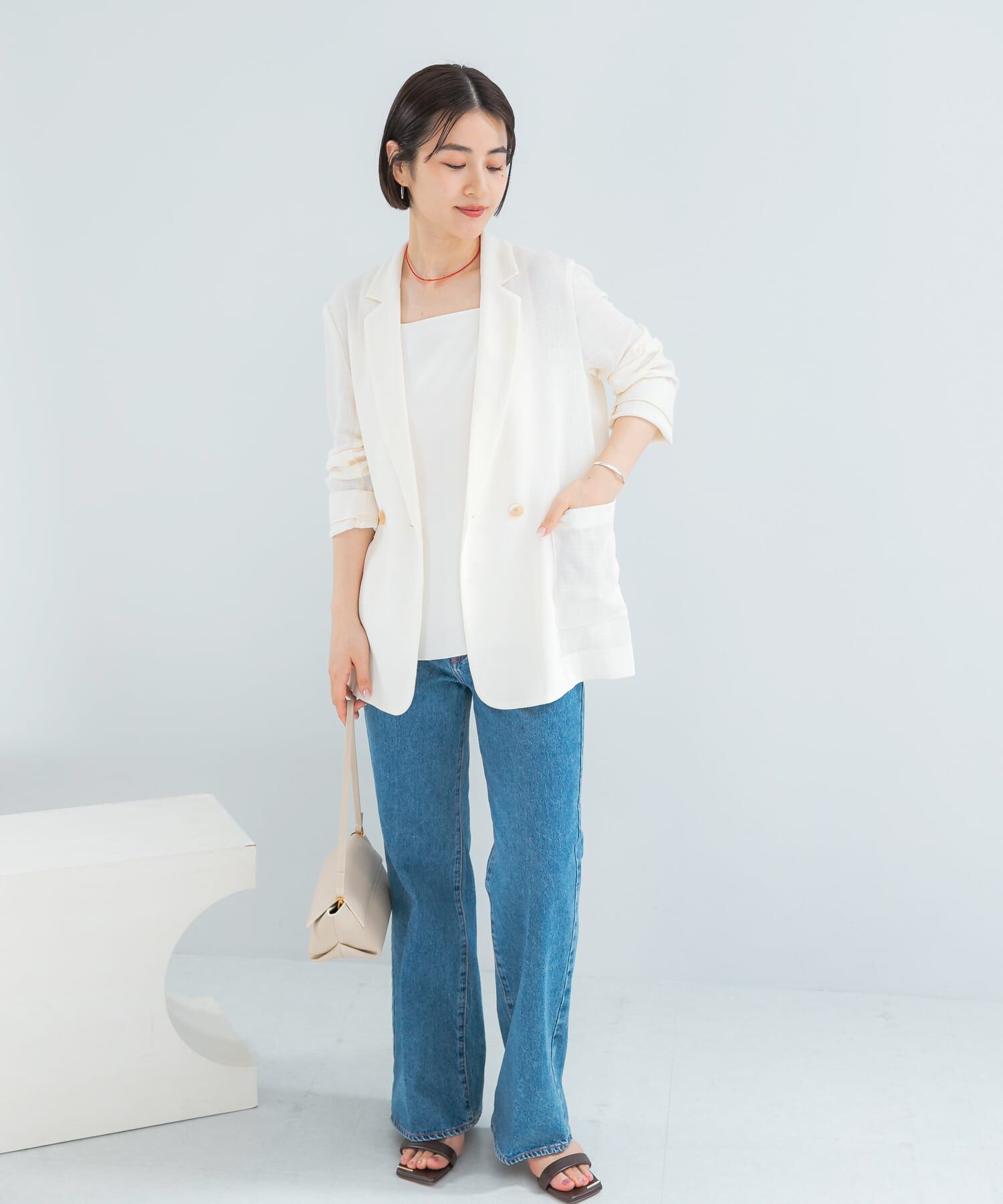 URBAN RESEARCH ROSSO「セミシアーカラミジャケット」|その他|