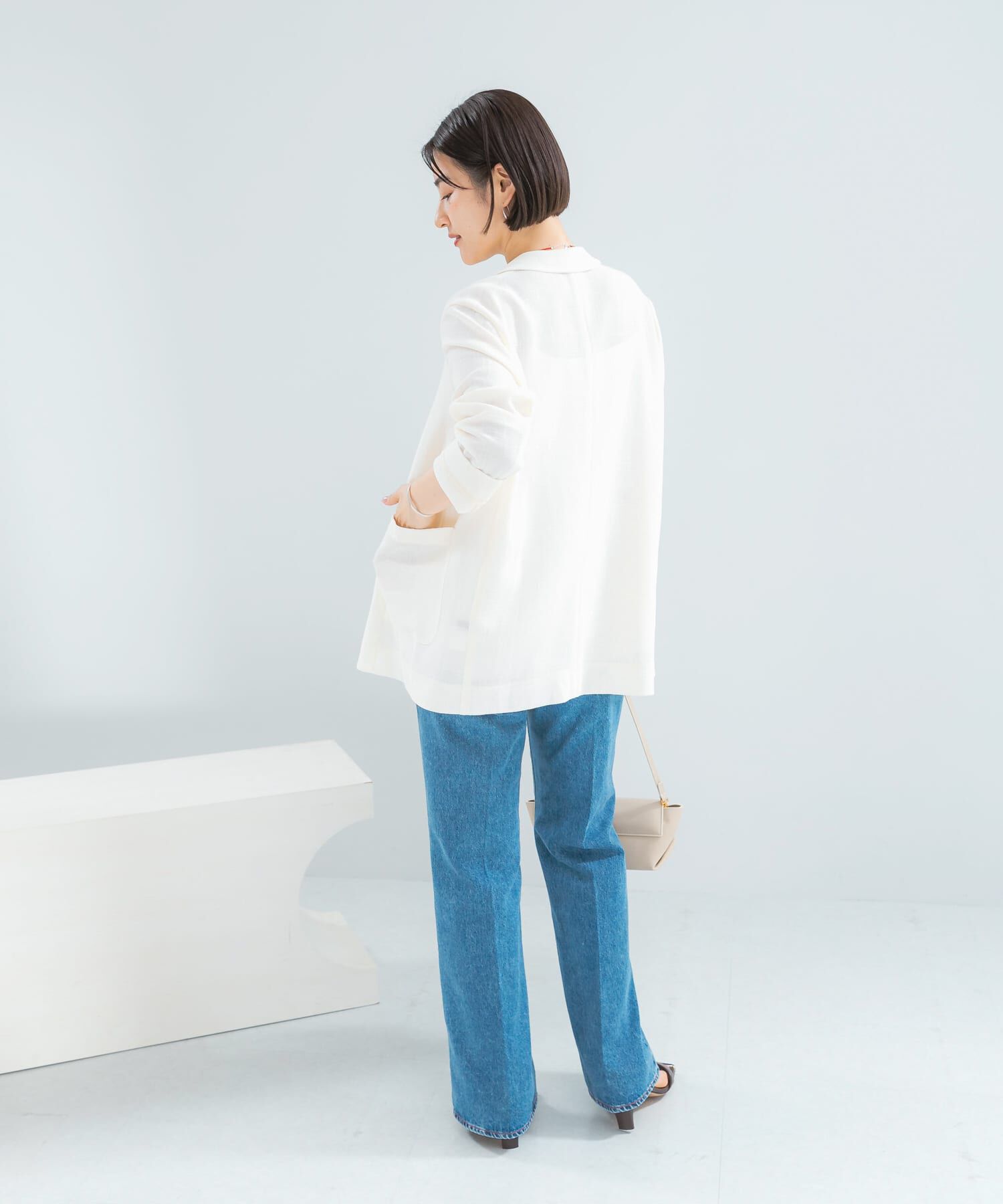 URBAN RESEARCH ROSSO「セミシアーカラミジャケット」|その他|