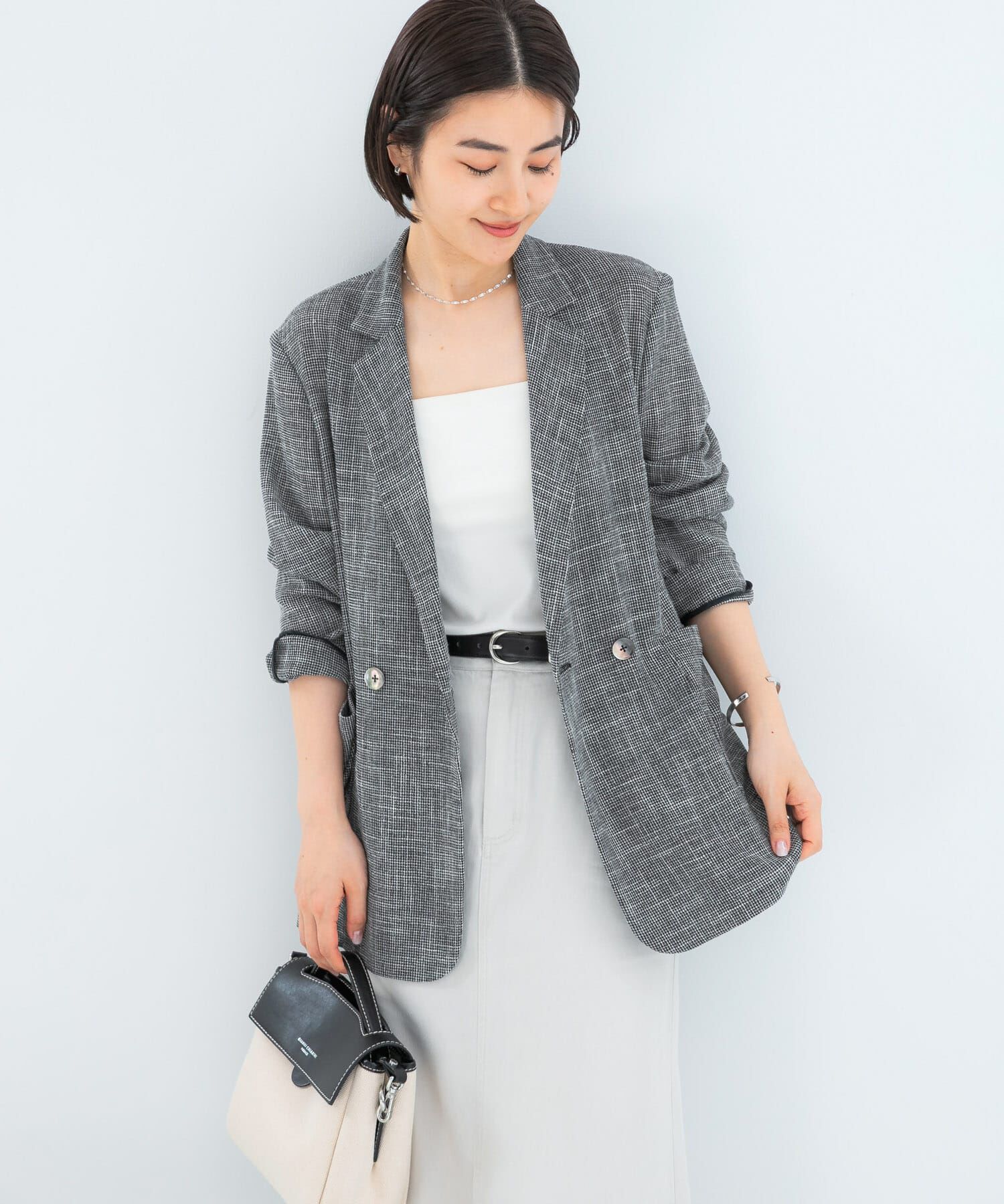 URBAN RESEARCH ROSSO「セミシアーカラミジャケット」|その他|