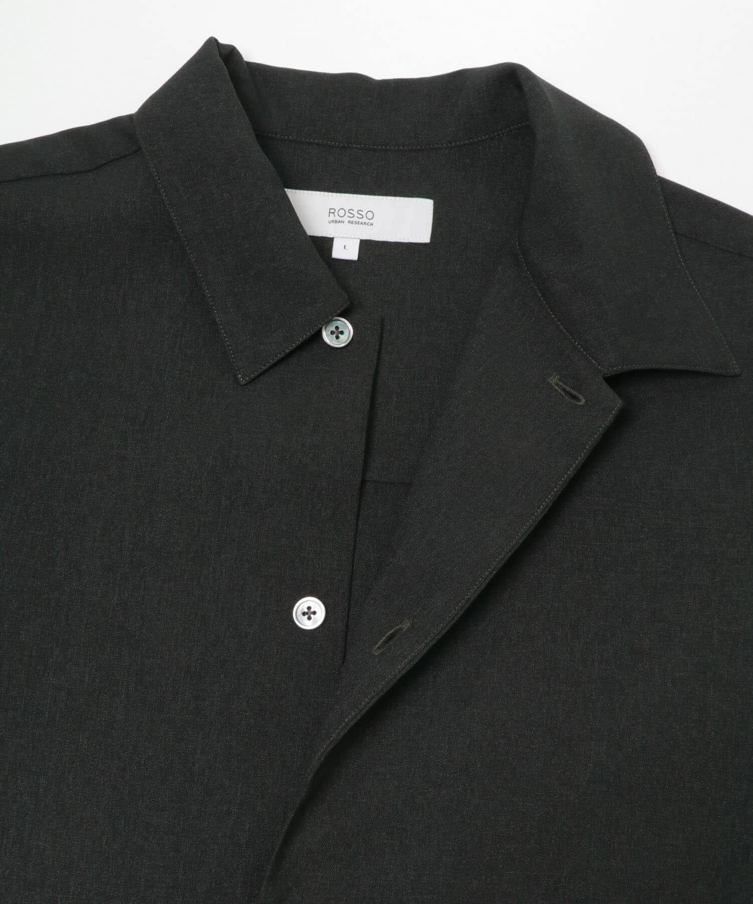 URBAN RESEARCH ROSSO「『セットアップ対応』『防シワ』サマーウール調サイドポケットシャツ」|シャツ・ブラウス|