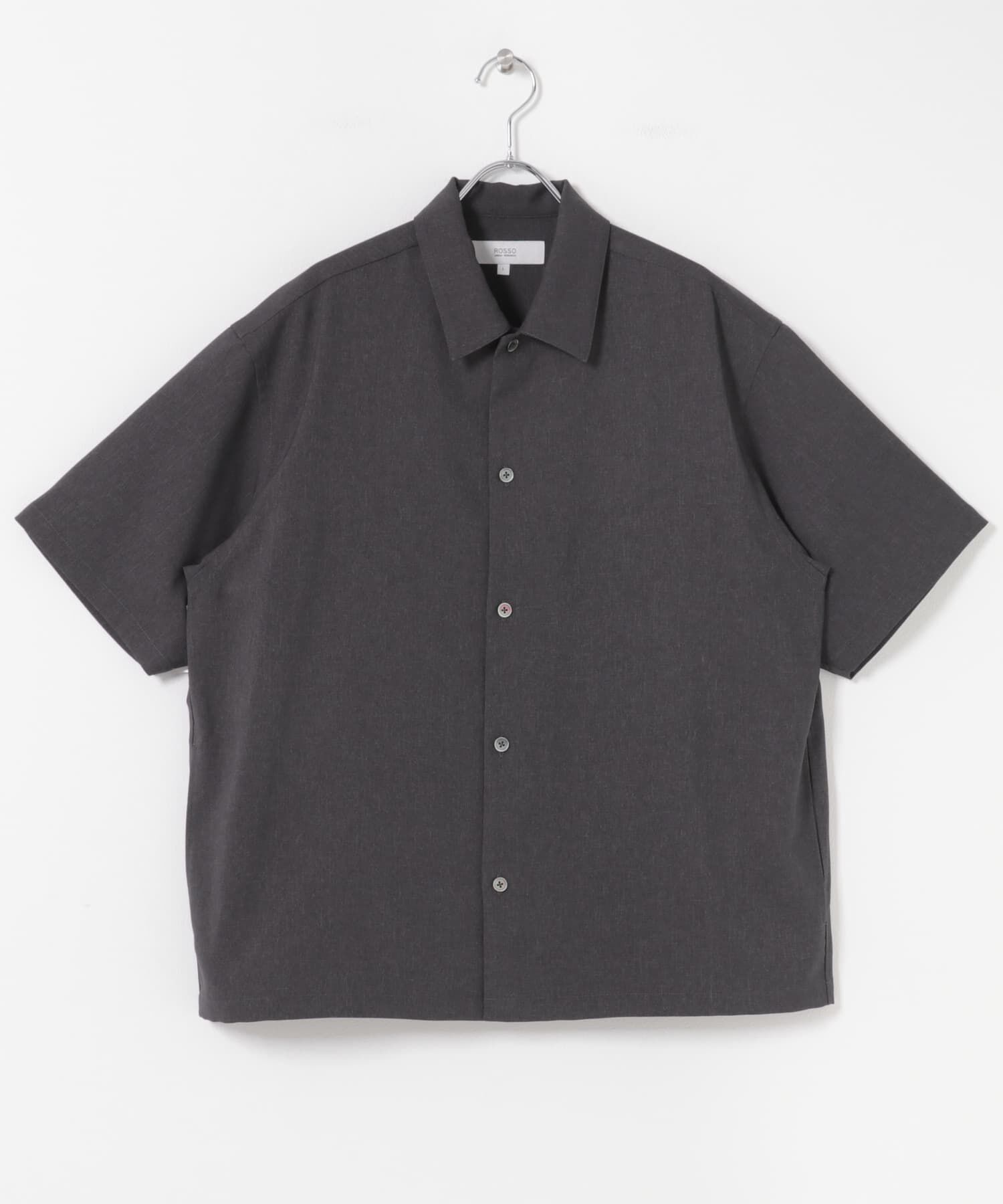 URBAN RESEARCH ROSSO「『セットアップ対応』『防シワ』サマーウール調サイドポケットシャツ」|シャツ・ブラウス|