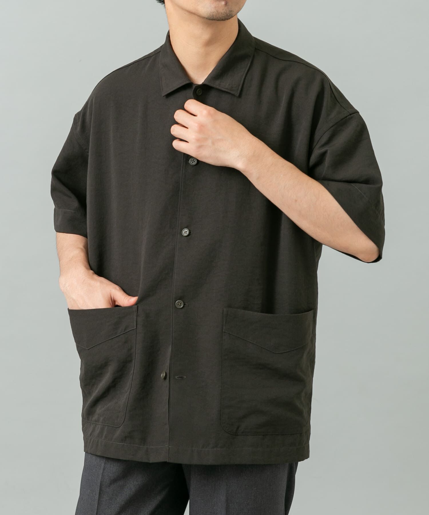 URBAN RESEARCH ROSSO「『ｾｯﾄｱｯﾌﾟ対応』『防ｼﾜ/速乾』ﾄﾞﾗｲｲｰｼﾞｰｼｮｰﾄｽﾘ」|シャツ・ブラウス|