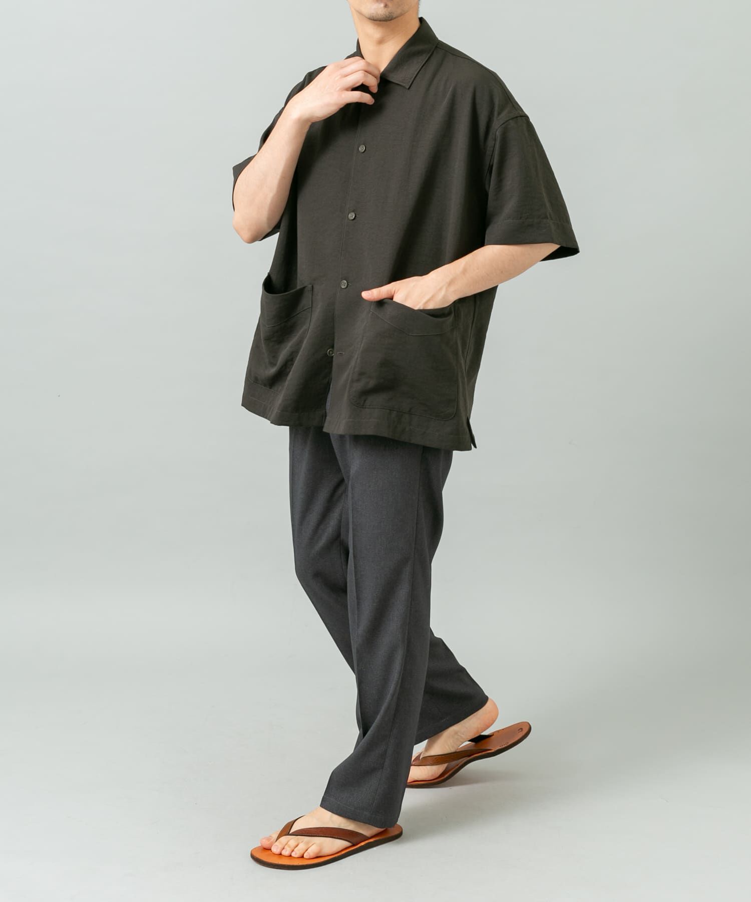 URBAN RESEARCH ROSSO「『ｾｯﾄｱｯﾌﾟ対応』『防ｼﾜ/速乾』ﾄﾞﾗｲｲｰｼﾞｰｼｮｰﾄｽﾘ」|シャツ・ブラウス|