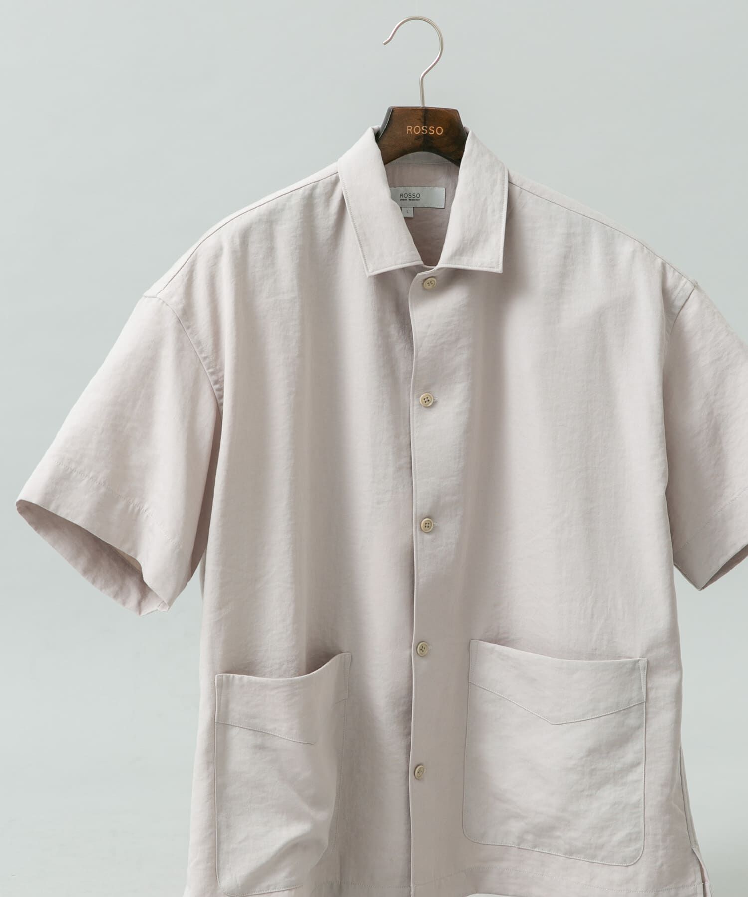 URBAN RESEARCH ROSSO「『ｾｯﾄｱｯﾌﾟ対応』『防ｼﾜ/速乾』ﾄﾞﾗｲｲｰｼﾞｰｼｮｰﾄｽﾘ」|シャツ・ブラウス|ベージュ系その他