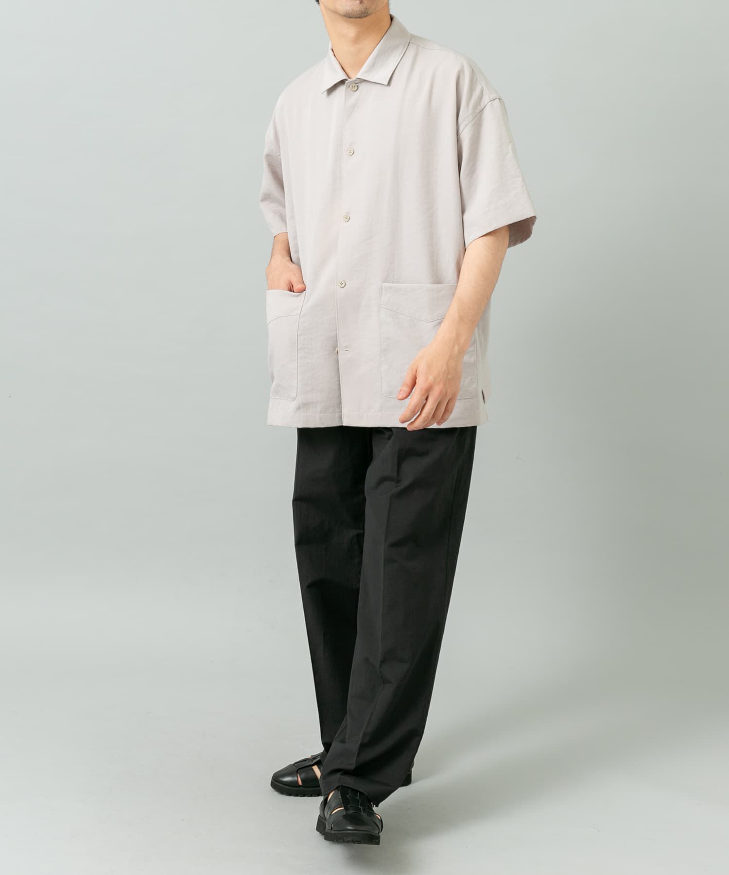 URBAN RESEARCH ROSSO「『ｾｯﾄｱｯﾌﾟ対応』『防ｼﾜ/速乾』ﾄﾞﾗｲｲｰｼﾞｰｼｮｰﾄｽﾘ」|シャツ・ブラウス|