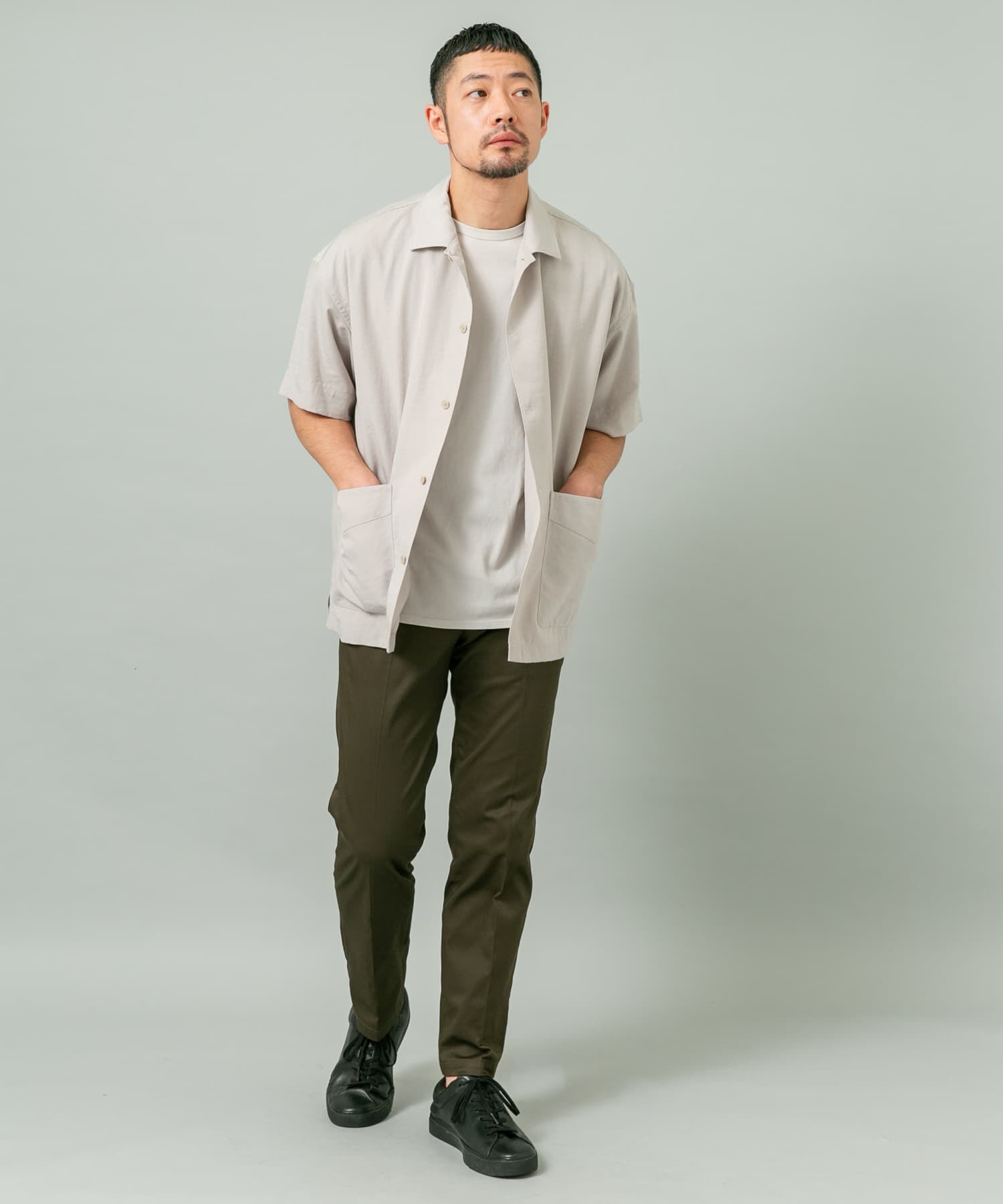 URBAN RESEARCH ROSSO「『ｾｯﾄｱｯﾌﾟ対応』『防ｼﾜ/速乾』ﾄﾞﾗｲｲｰｼﾞｰｼｮｰﾄｽﾘ」|シャツ・ブラウス|