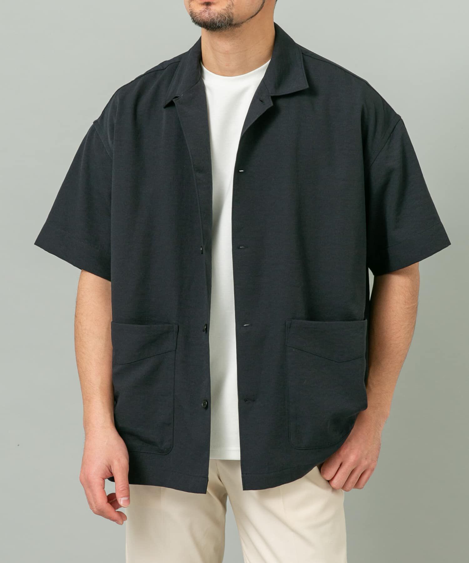 URBAN RESEARCH ROSSO「『ｾｯﾄｱｯﾌﾟ対応』『防ｼﾜ/速乾』ﾄﾞﾗｲｲｰｼﾞｰｼｮｰﾄｽﾘ」|シャツ・ブラウス|