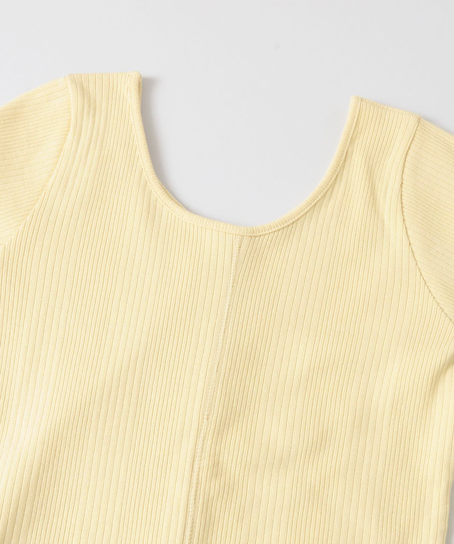  「フロントホックデザインカットソー」|Tシャツ・カットソー|