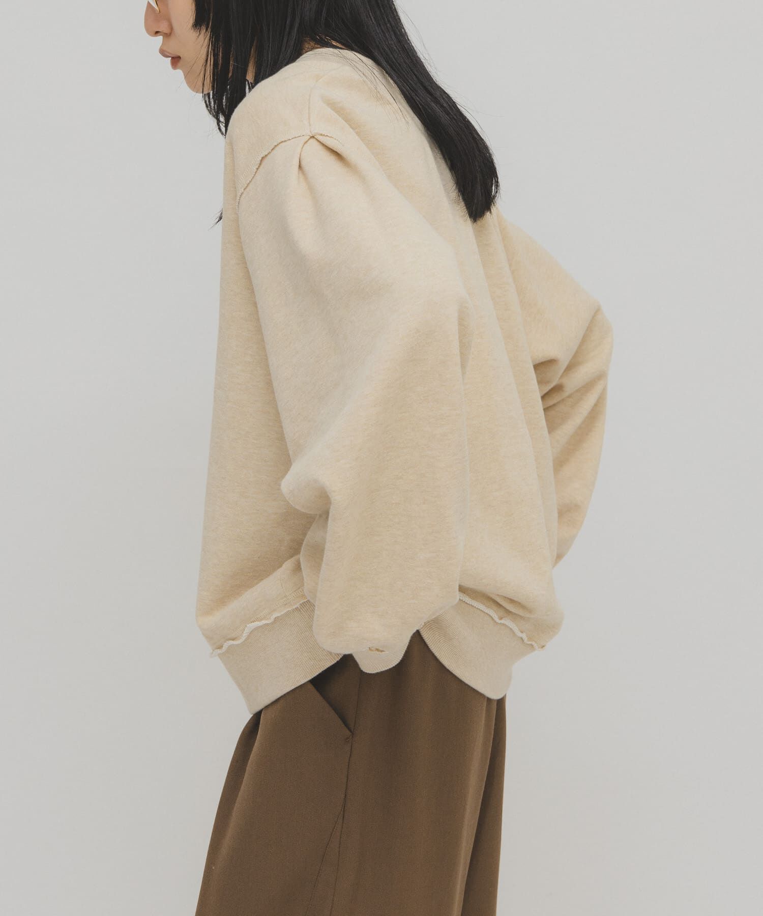  「2WAYルーズスウェット」|Tシャツ・カットソー|