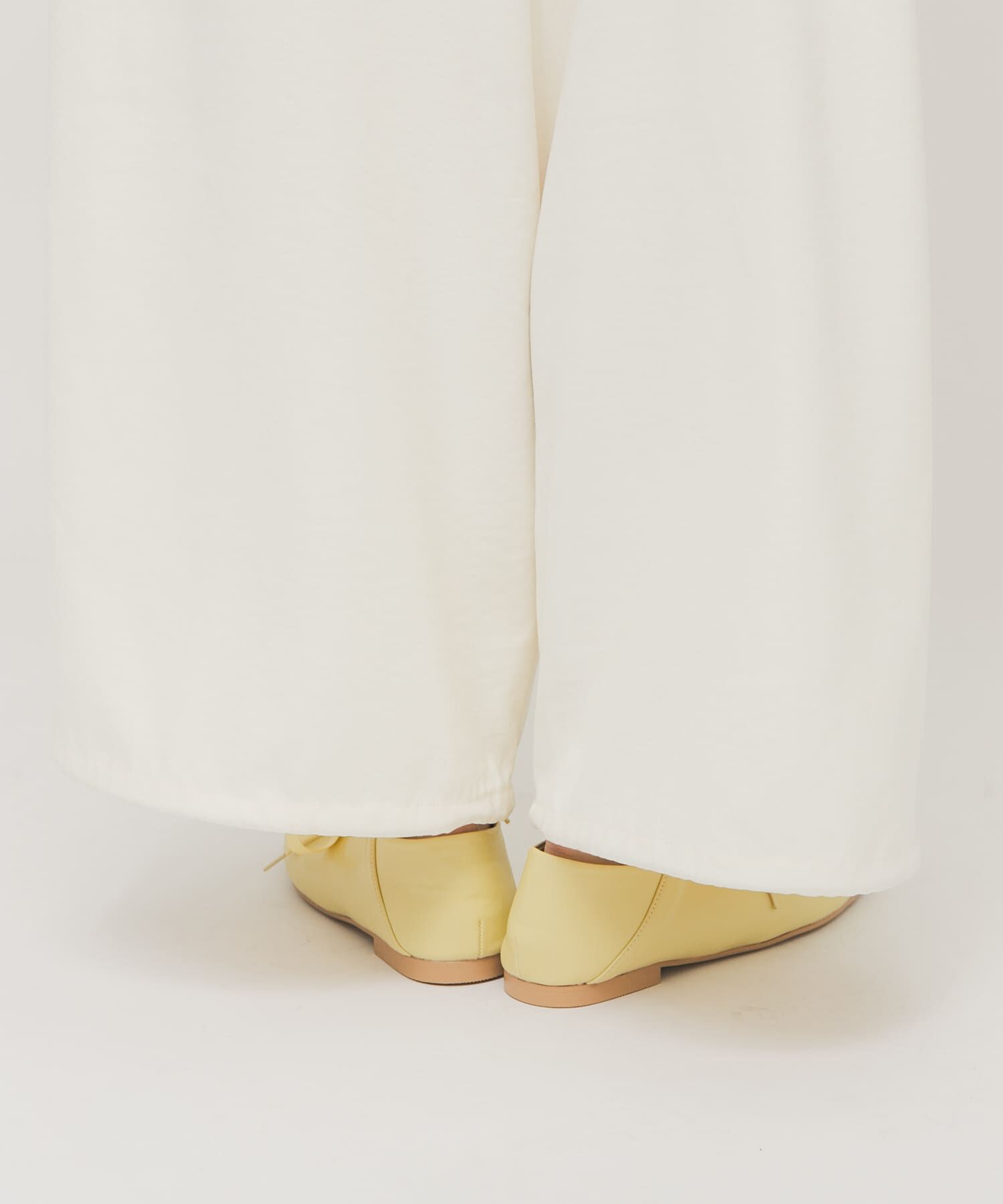  「サテンリボンギャザーシューズ」|その他|