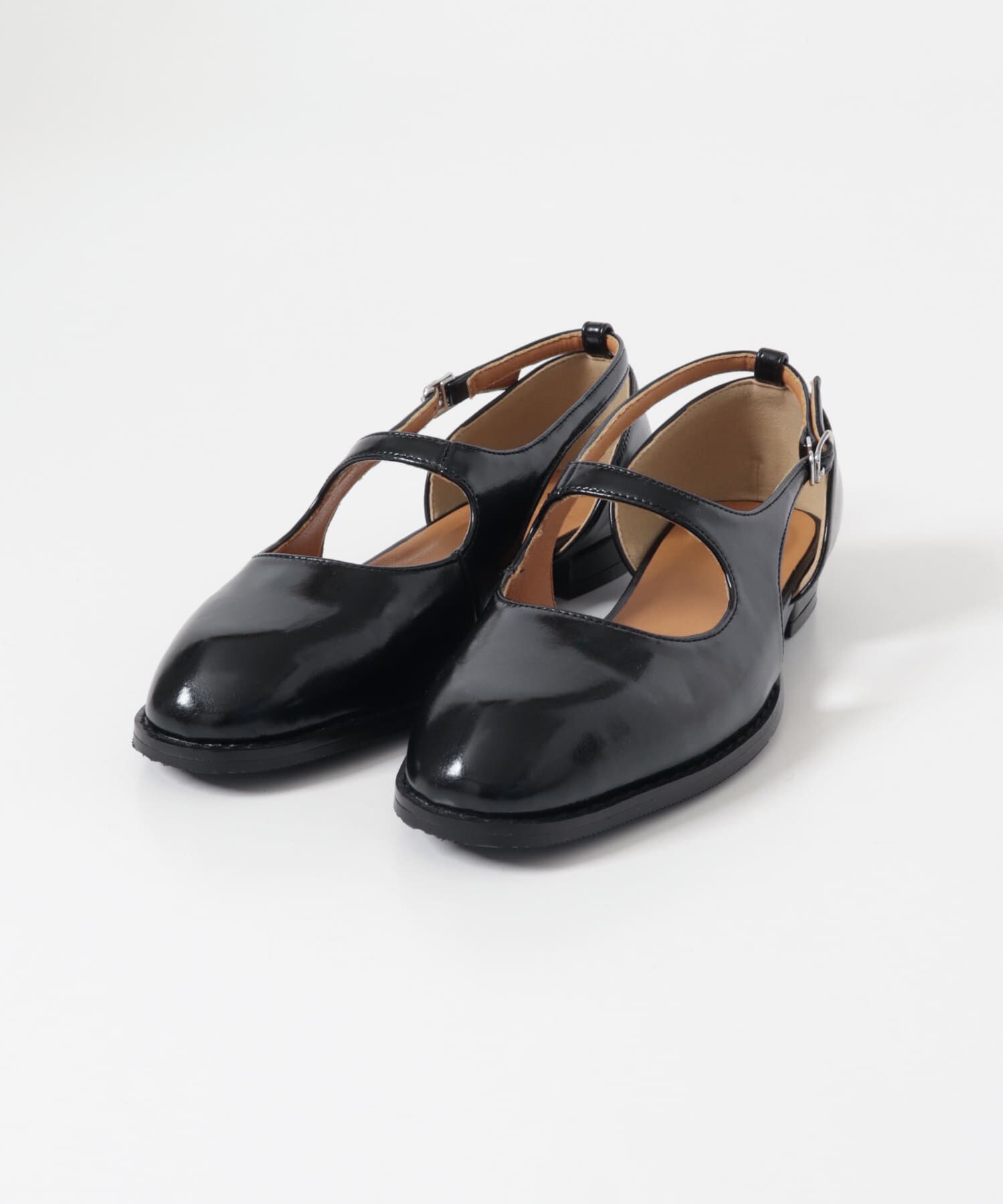  「カットデザインメリージェーンローファー」|ローファー|