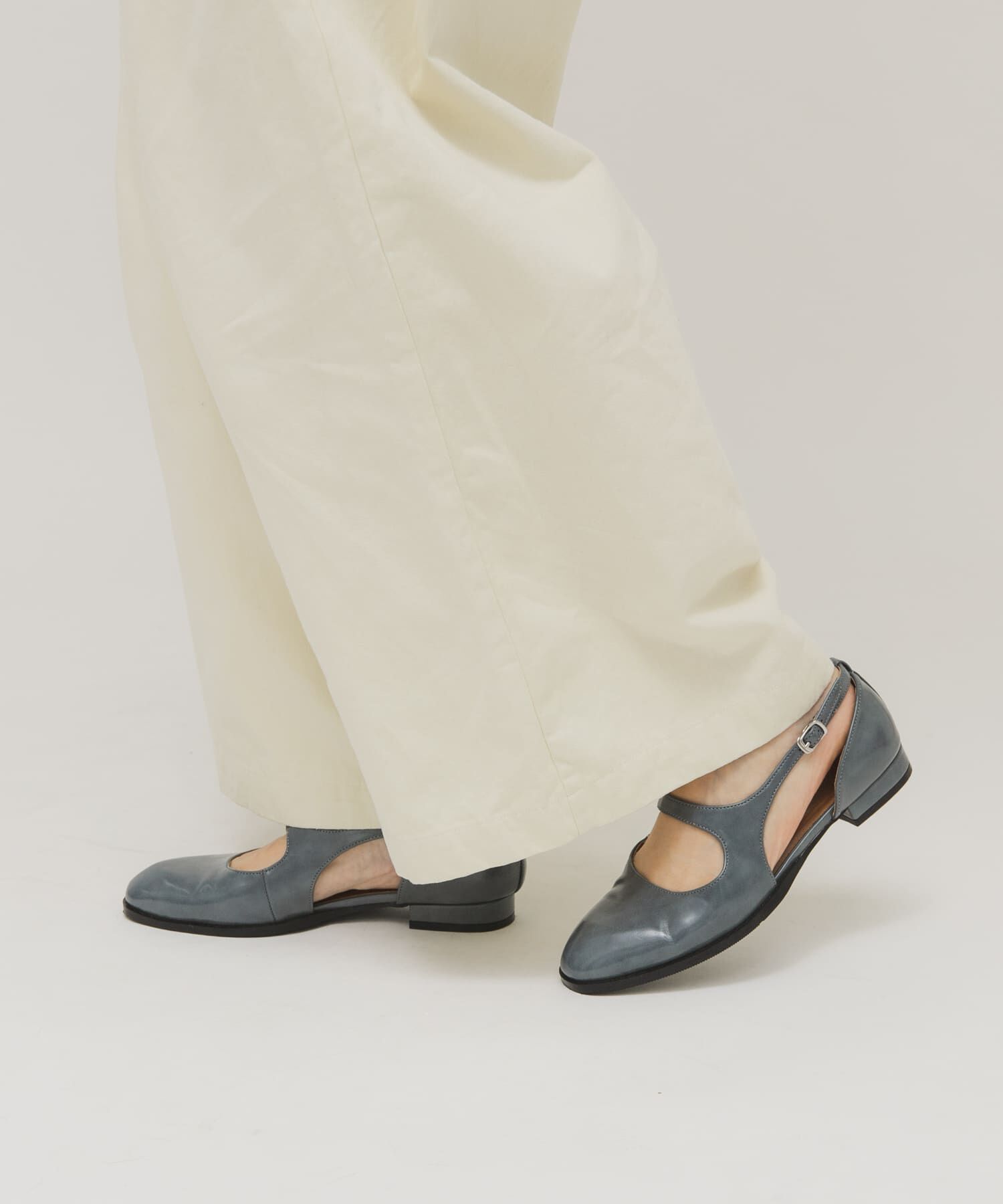  「カットデザインメリージェーンローファー」|ローファー|