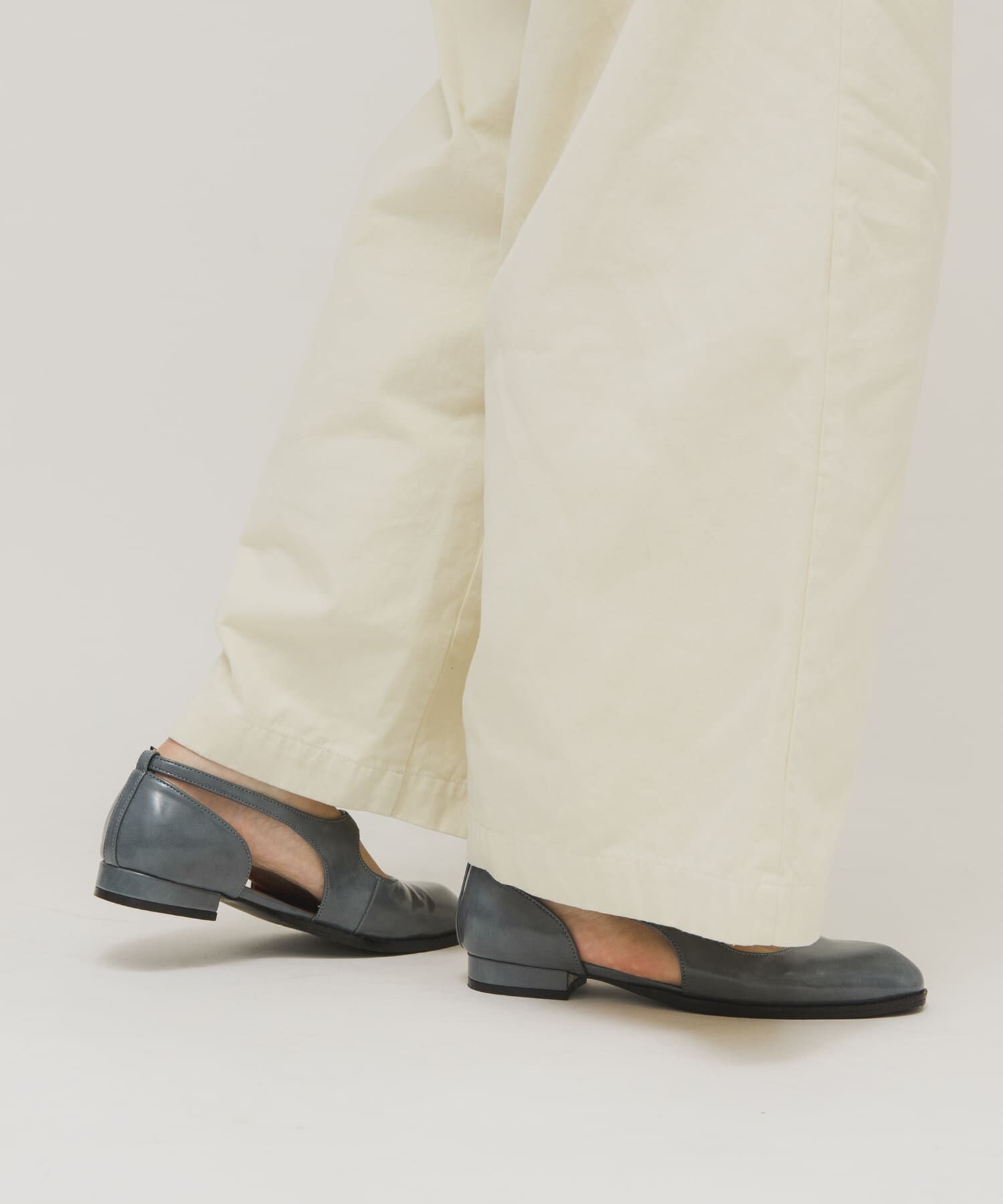  「カットデザインメリージェーンローファー」|ローファー|