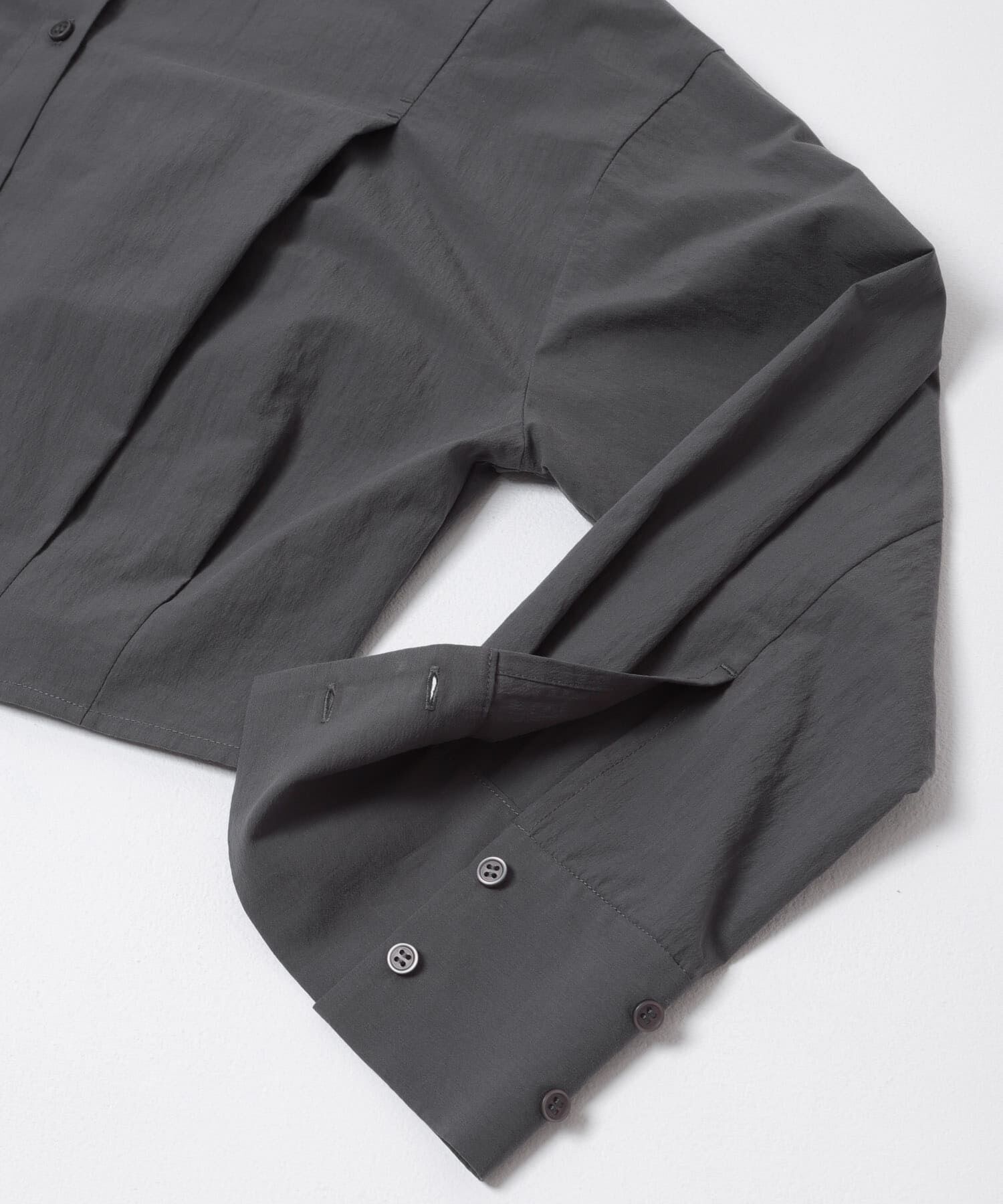  「タックヘムクロップドシャツ」|シャツ・ブラウス|