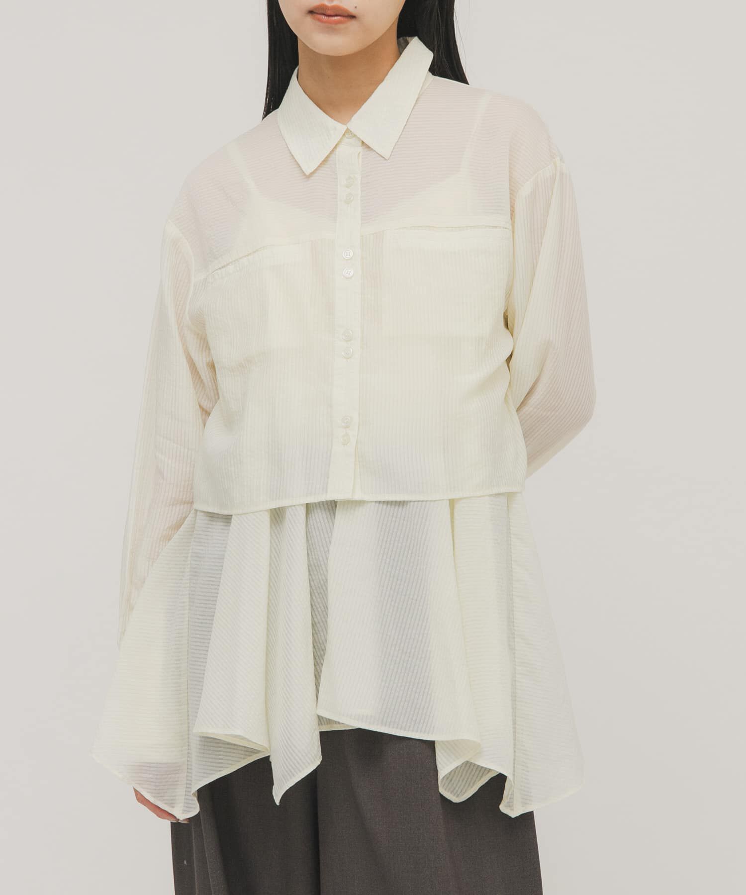  「イレヘムビスチェSETシャツ」|シャツ・ブラウス|