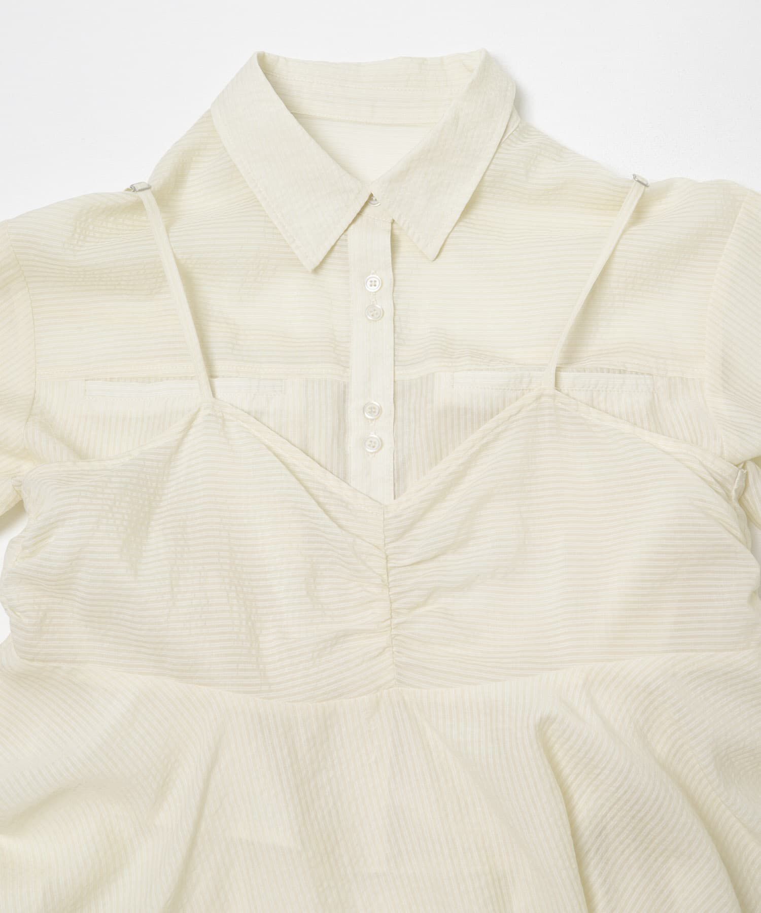  「イレヘムビスチェSETシャツ」|シャツ・ブラウス|