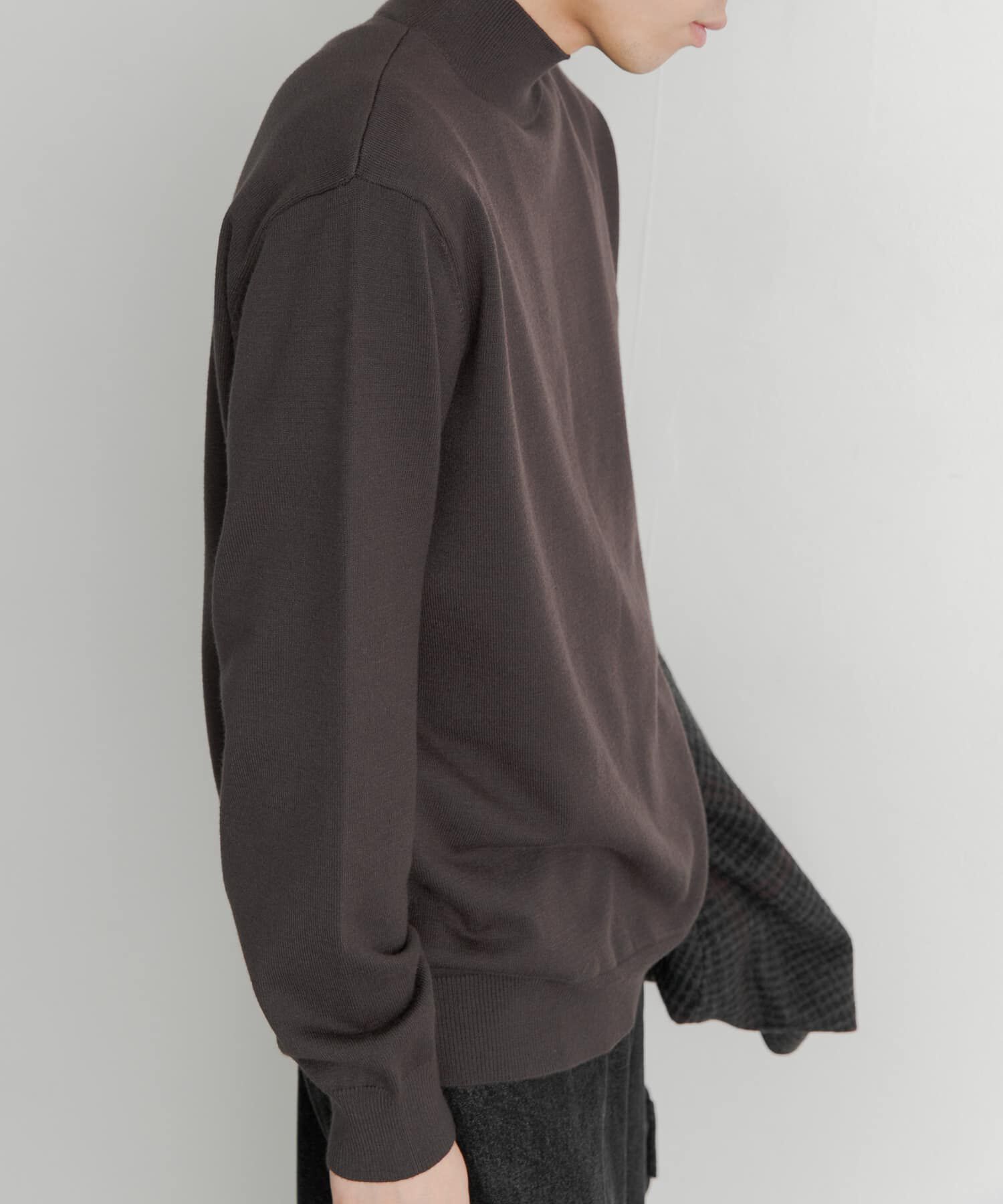 SENSE OF PLACE by URBAN RESEARCH「『ユニセックス』ストレッチモックネックセーター」|ニット・セーター|