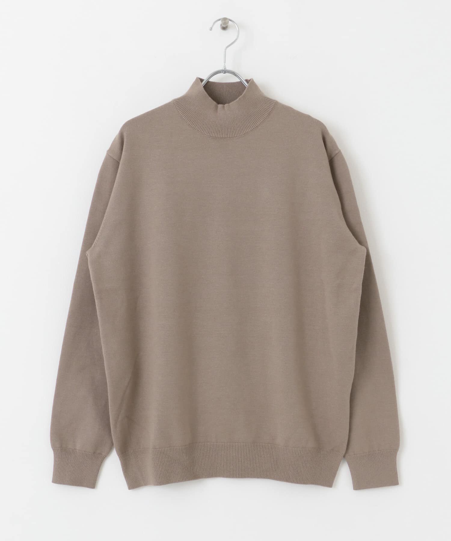 SENSE OF PLACE by URBAN RESEARCH「『ユニセックス』ストレッチモックネックセーター」|ニット・セーター|