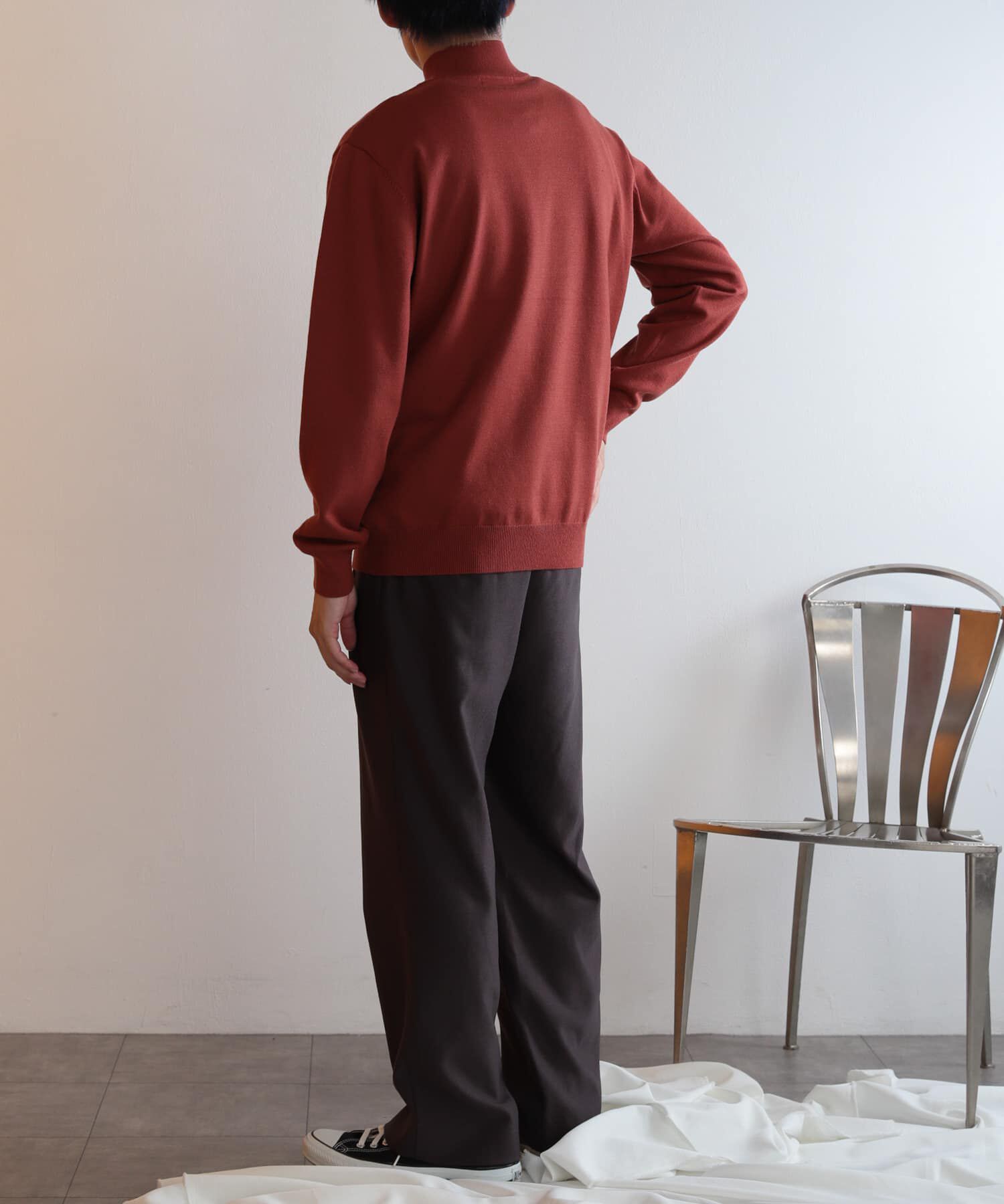 SENSE OF PLACE by URBAN RESEARCH「『ユニセックス』ストレッチモックネックセーター」|ニット・セーター|