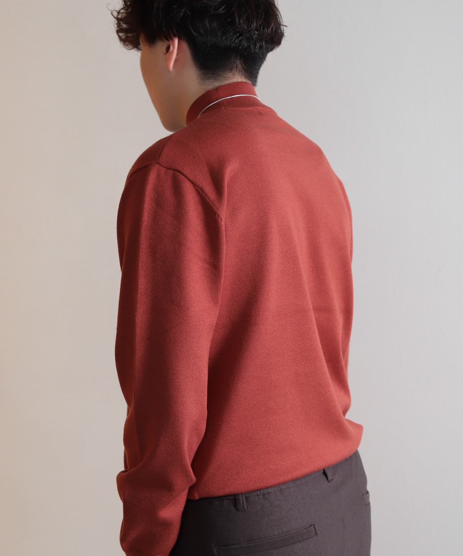 SENSE OF PLACE by URBAN RESEARCH「『ユニセックス』ストレッチモックネックセーター」|ニット・セーター|