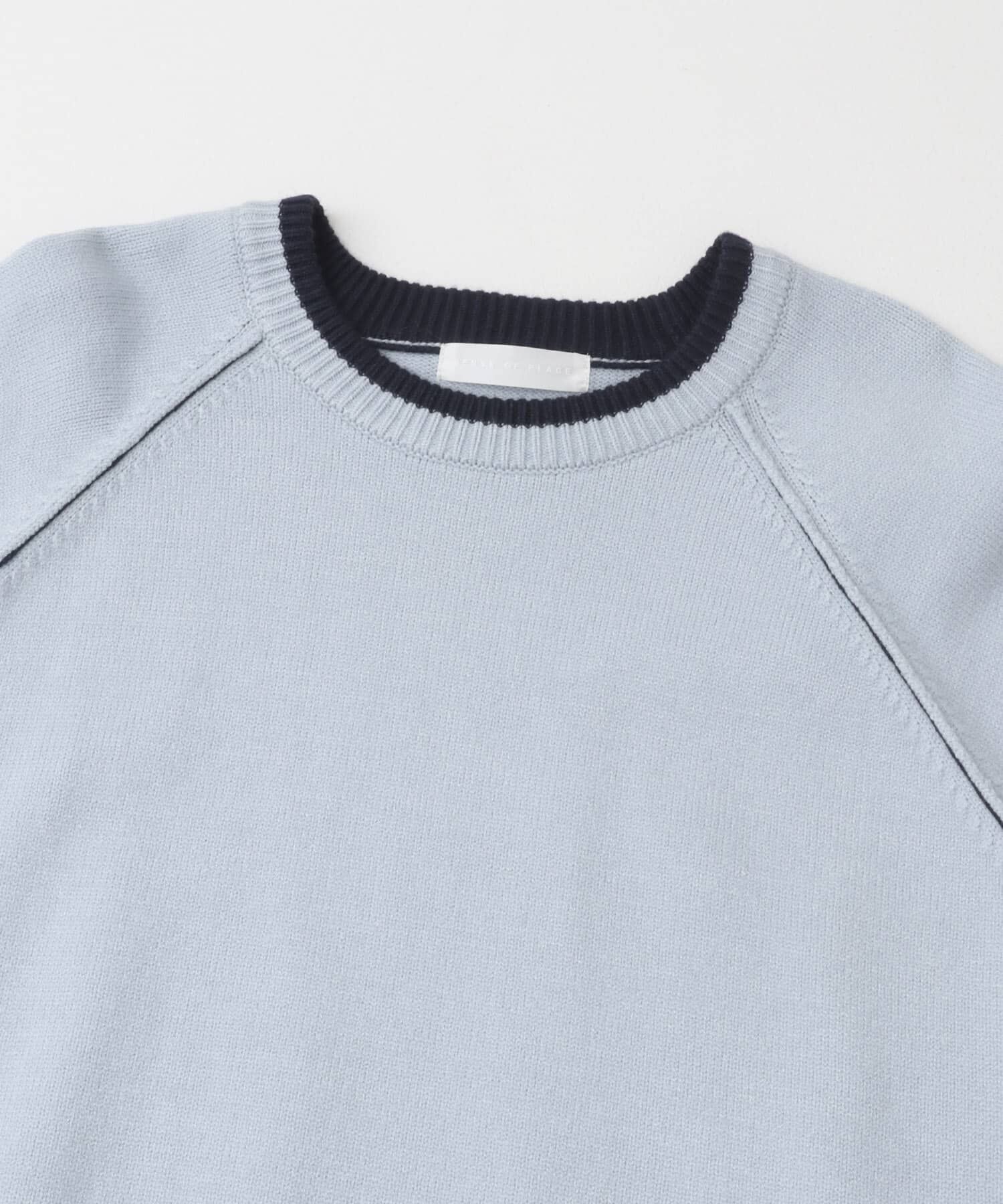 SENSE OF PLACE by URBAN RESEARCH「『ユニセックス』『洗濯可』ストレッチリブハイショクラインニット」|ニット・セーター|