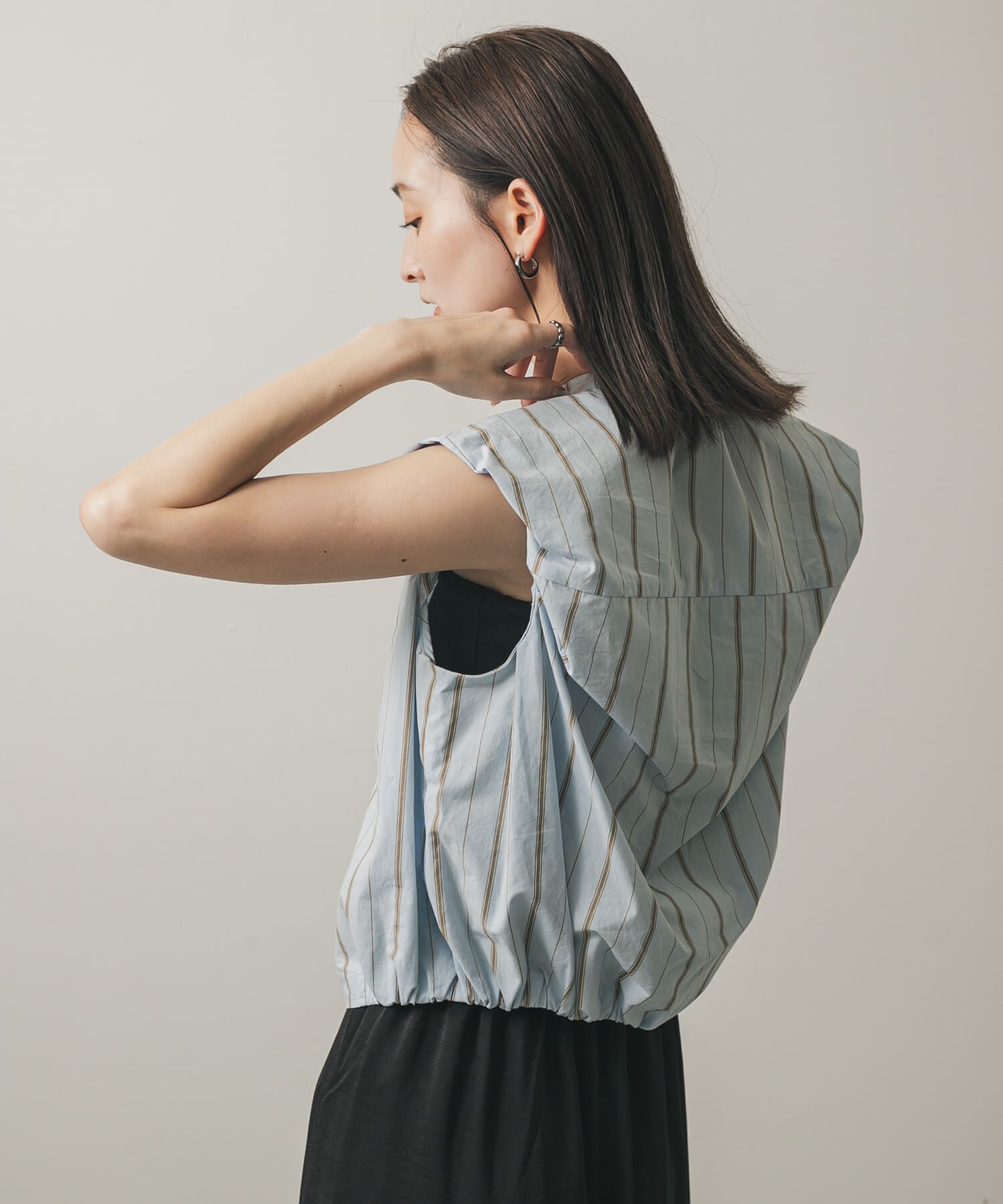 SENSE OF PLACE by URBAN RESEARCH「ダブルボタンバルーンブラウス」|シャツ・ブラウス|