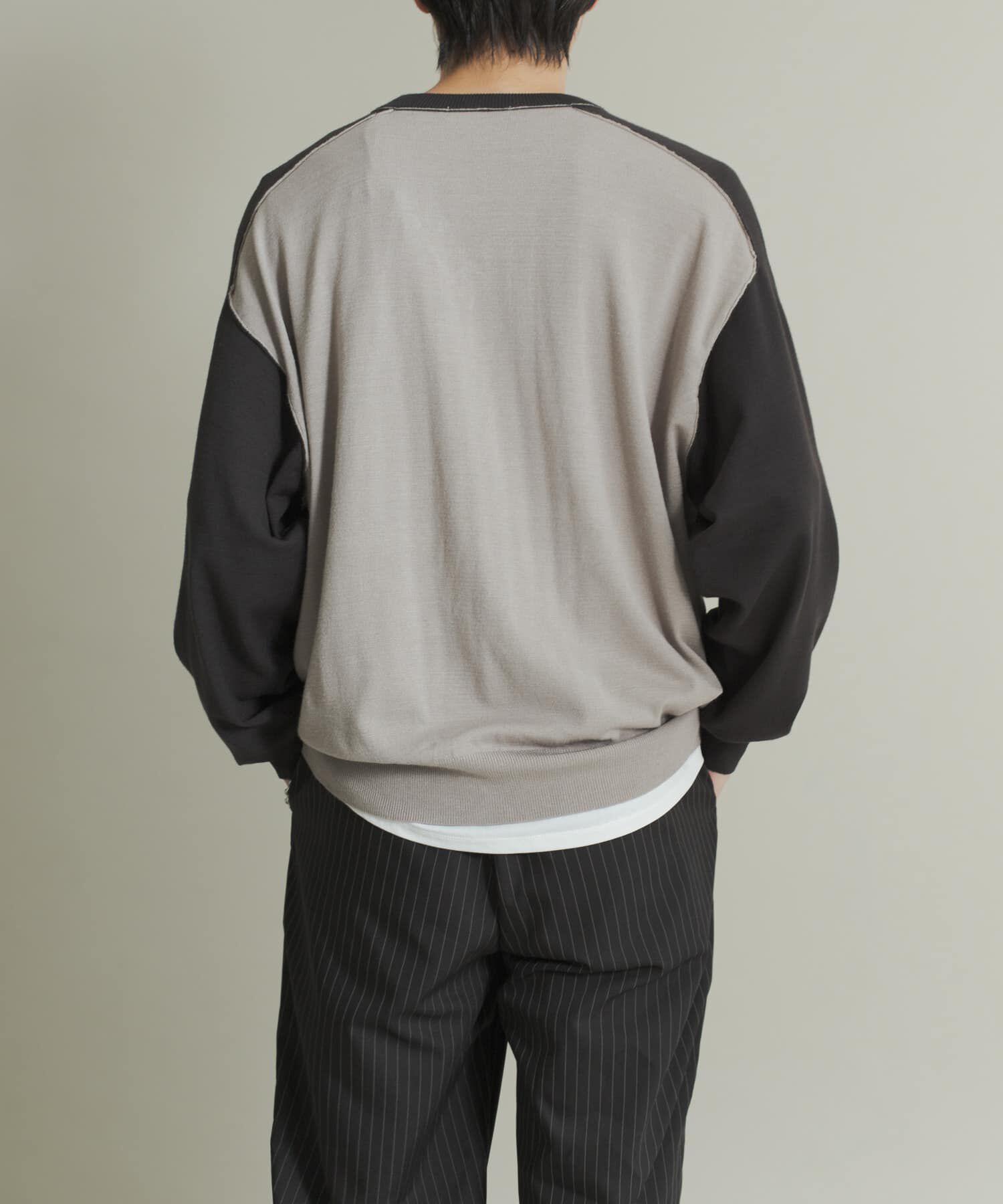 SENSE OF PLACE by URBAN RESEARCH「ハイショクVネックニット」|ニット・セーター|