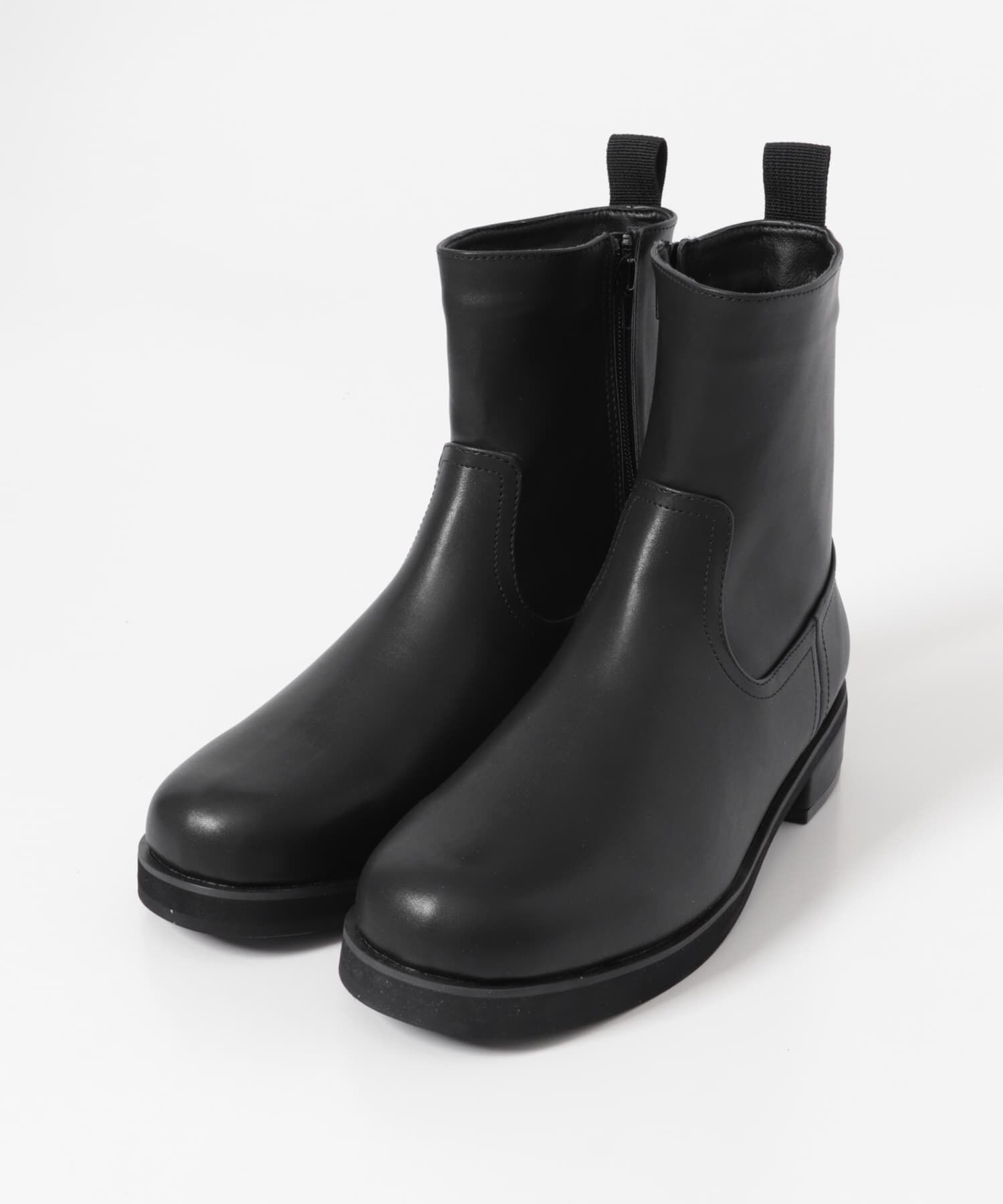 SENSE OF PLACE by URBAN RESEARCH「ラウンドトゥサイドジップブーツ」|ショートブーツ|