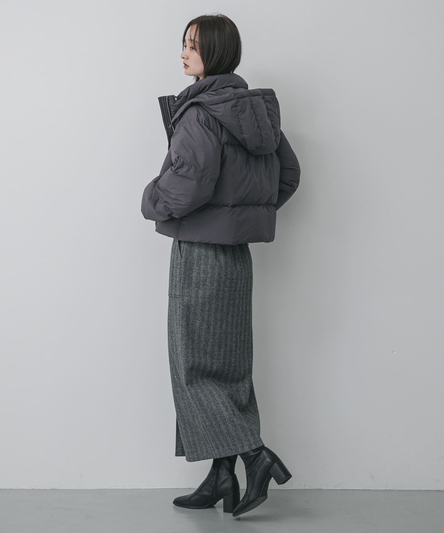 SENSE OF PLACE by URBAN RESEARCH「『XS, TALLサイズ/WEB限定』ジャージーメルトンアウトポケットスカート」|スカート|