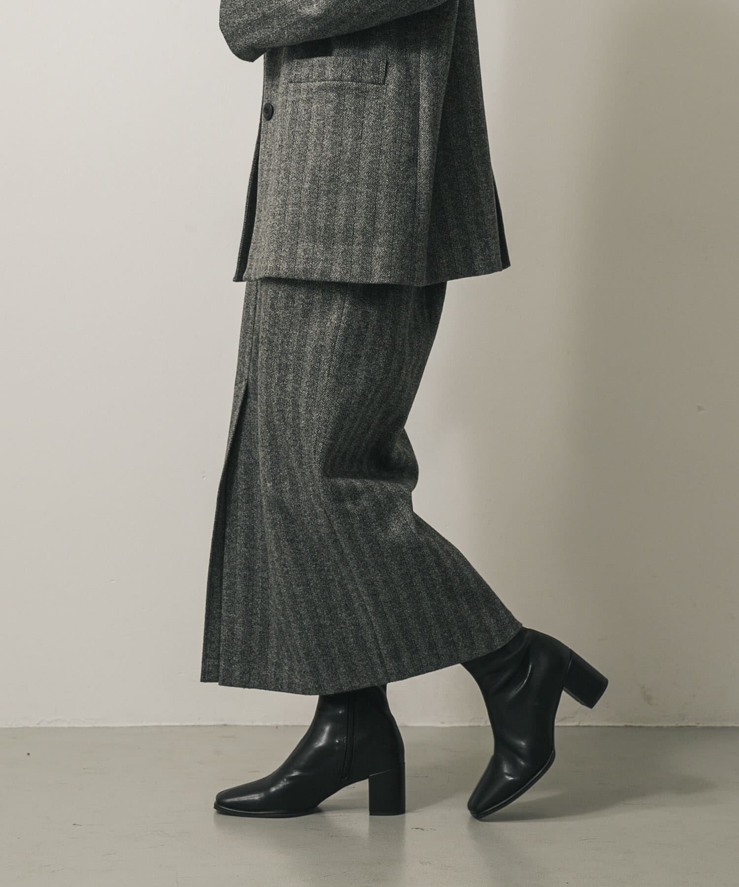 SENSE OF PLACE by URBAN RESEARCH「『XS, TALLサイズ/WEB限定』ジャージーメルトンアウトポケットスカート」|スカート|