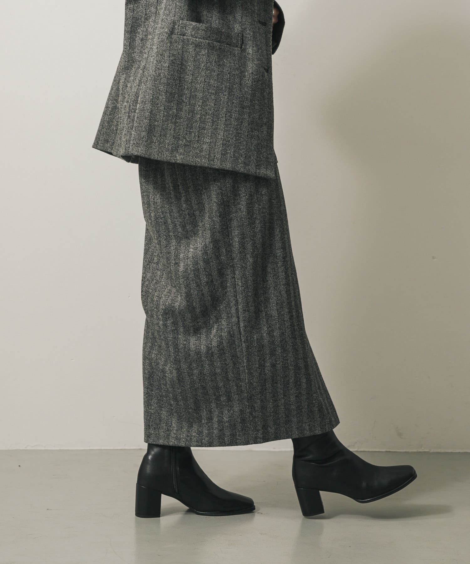 SENSE OF PLACE by URBAN RESEARCH「『XS, TALLサイズ/WEB限定』ジャージーメルトンアウトポケットスカート」|スカート|