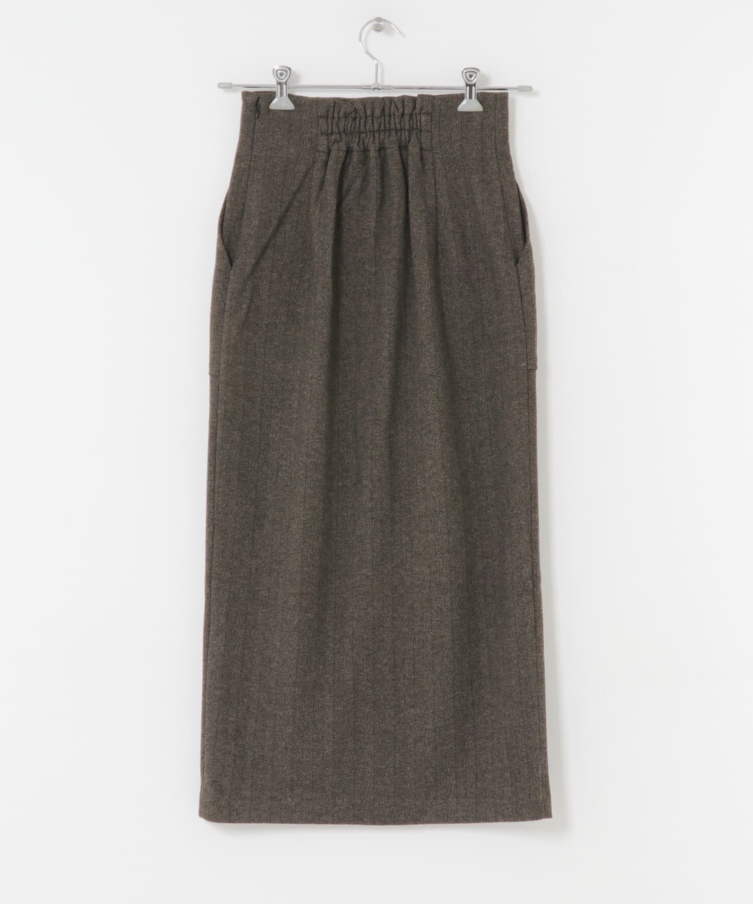 SENSE OF PLACE by URBAN RESEARCH「『XS, TALLサイズ/WEB限定』ジャージーメルトンアウトポケットスカート」|スカート|