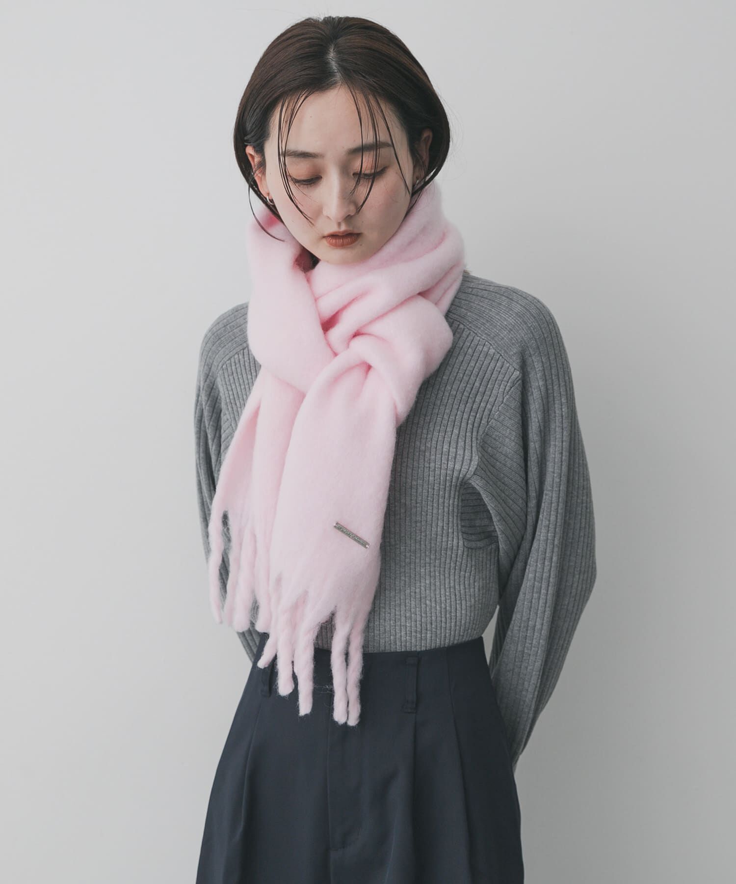 SENSE OF PLACE by URBAN RESEARCH「モヘアライクストール」|マフラー|