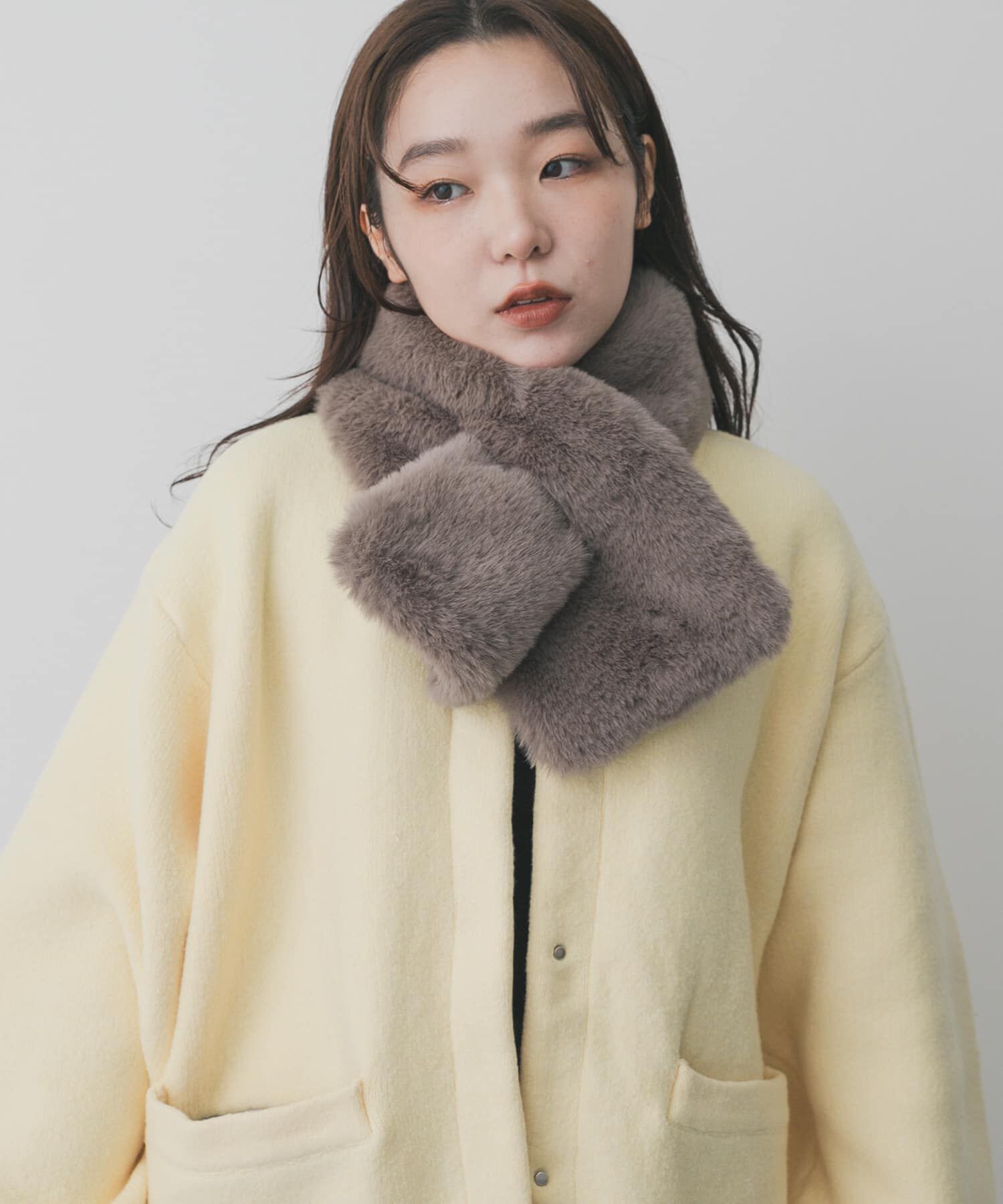 SENSE OF PLACE by URBAN RESEARCH「ボリュームエコファーティペット」|マフラー|