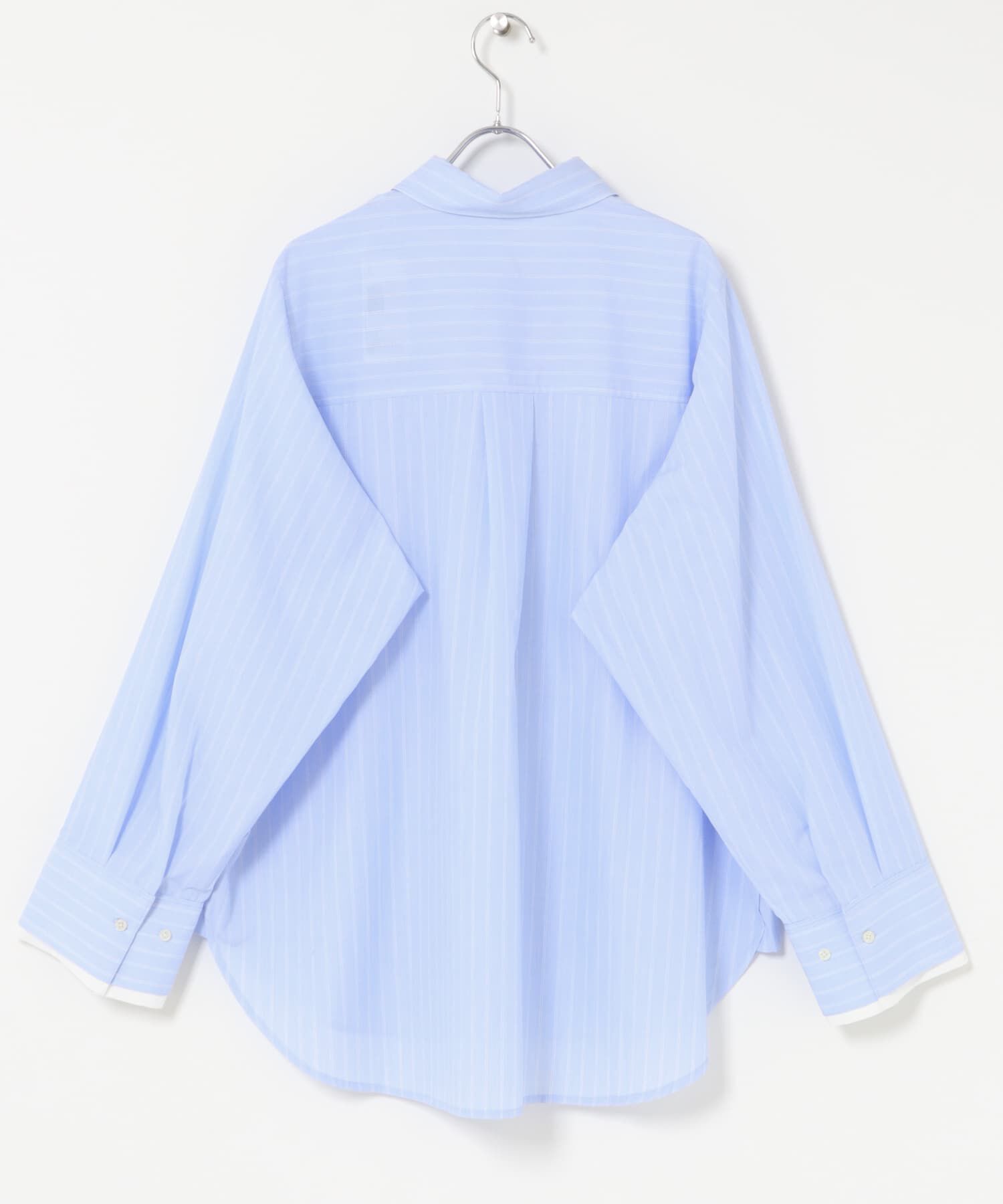 SENSE OF PLACE by URBAN RESEARCH「『イージーケア』レイヤードカフスルーズシャツ」|シャツ・ブラウス|