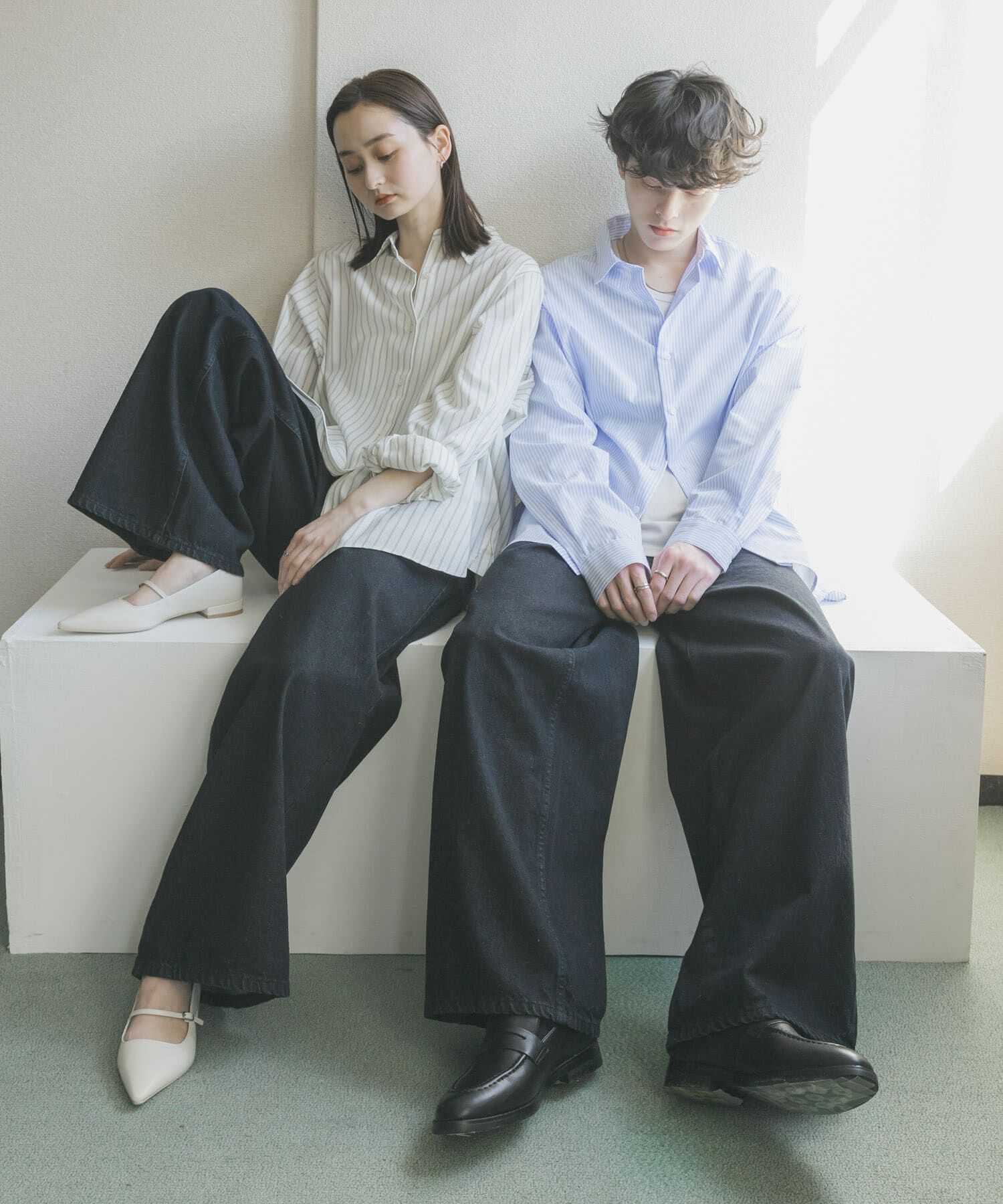 SENSE OF PLACE by URBAN RESEARCH「『一部WEB限定ｶﾗｰ』『ﾕﾆｾｯｸｽ』ｳﾞｨﾝﾃｰｼﾞﾗｲｸﾃﾞﾆﾑ 」|デニム|