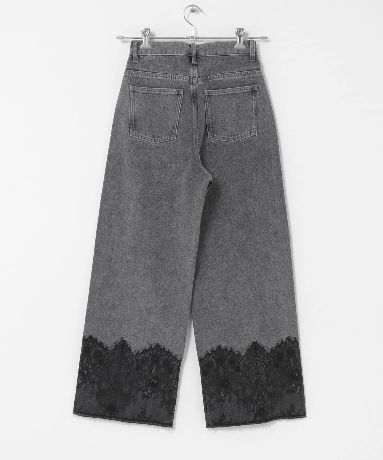 SENSE OF PLACE by URBAN RESEARCH「レースドッキングデニムパンツ」|その他|