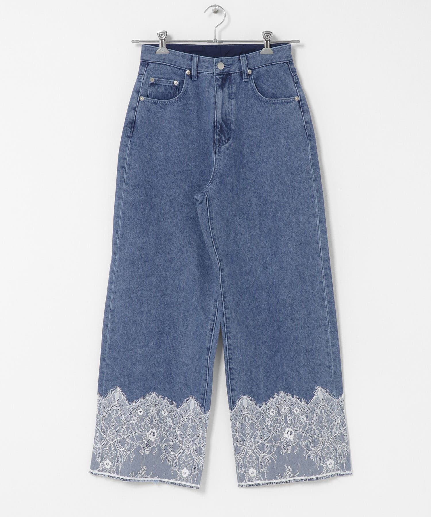 SENSE OF PLACE by URBAN RESEARCH「レースドッキングデニムパンツ」|その他|