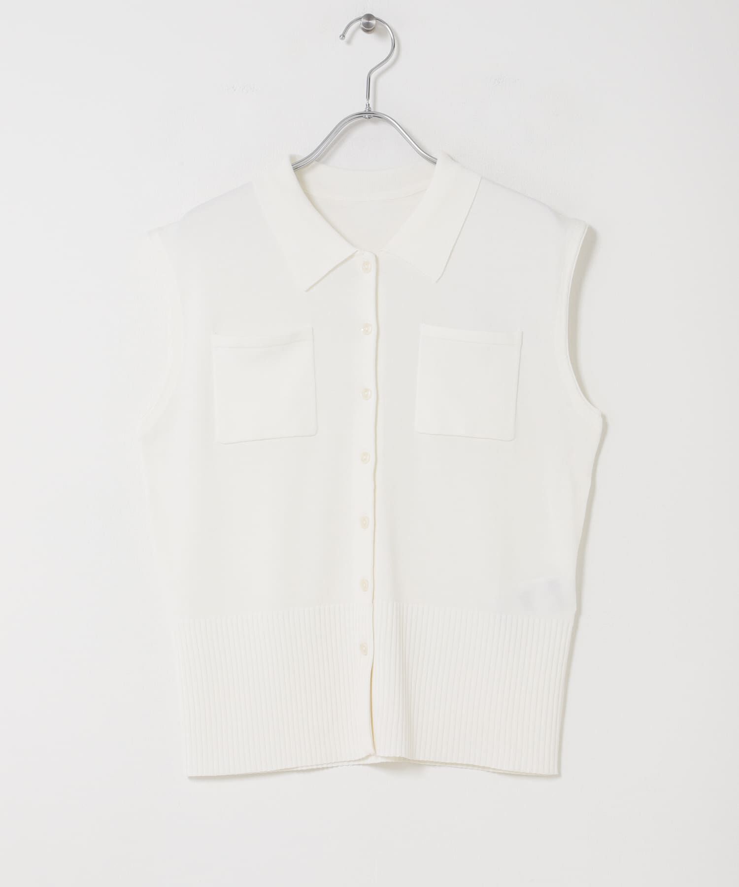 SENSE OF PLACE by URBAN RESEARCH「『洗濯可』近赤外線カットエリツキニットベスト」|ベスト・ジレ|