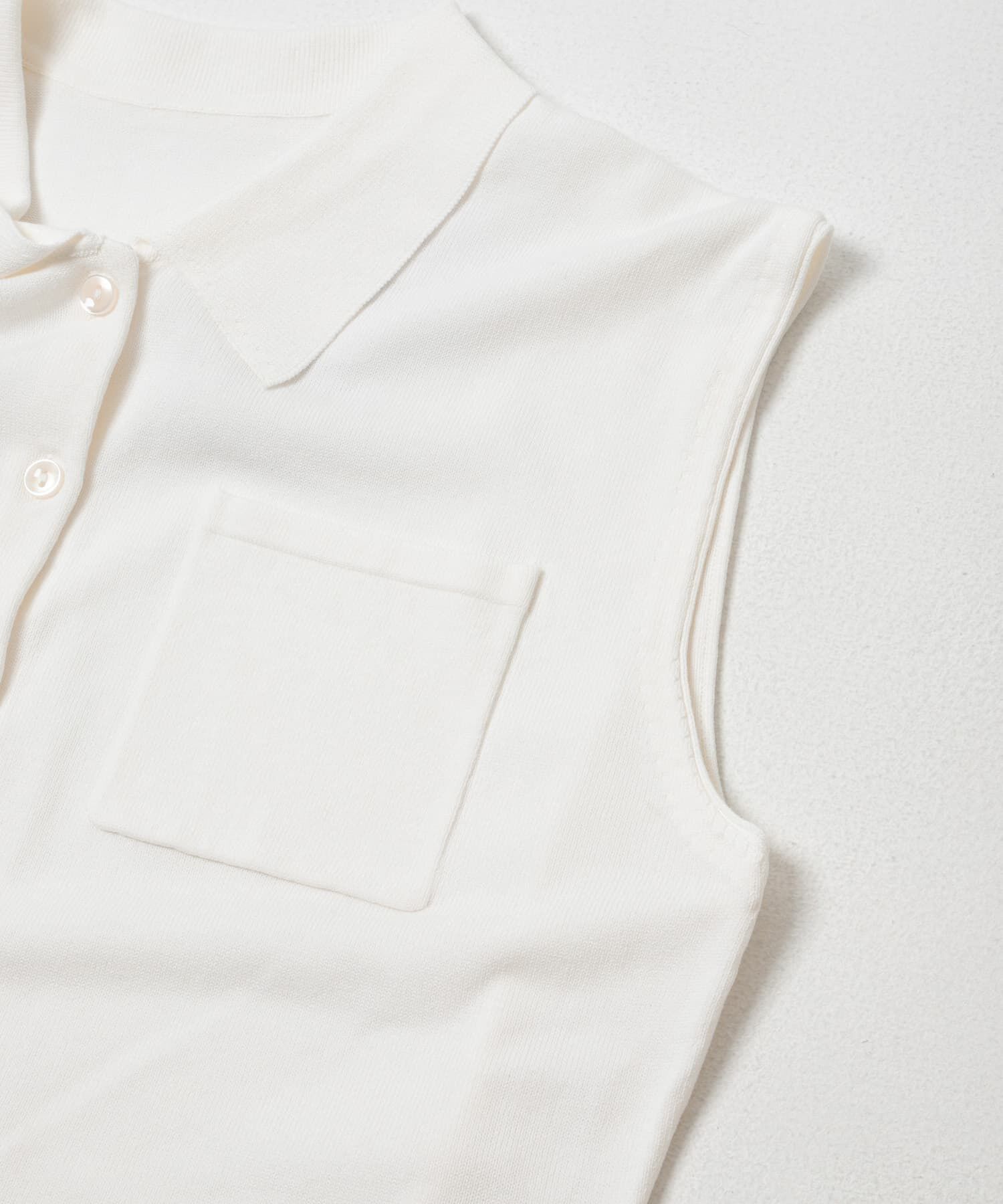 SENSE OF PLACE by URBAN RESEARCH「『洗濯可』近赤外線カットエリツキニットベスト」|ベスト・ジレ|