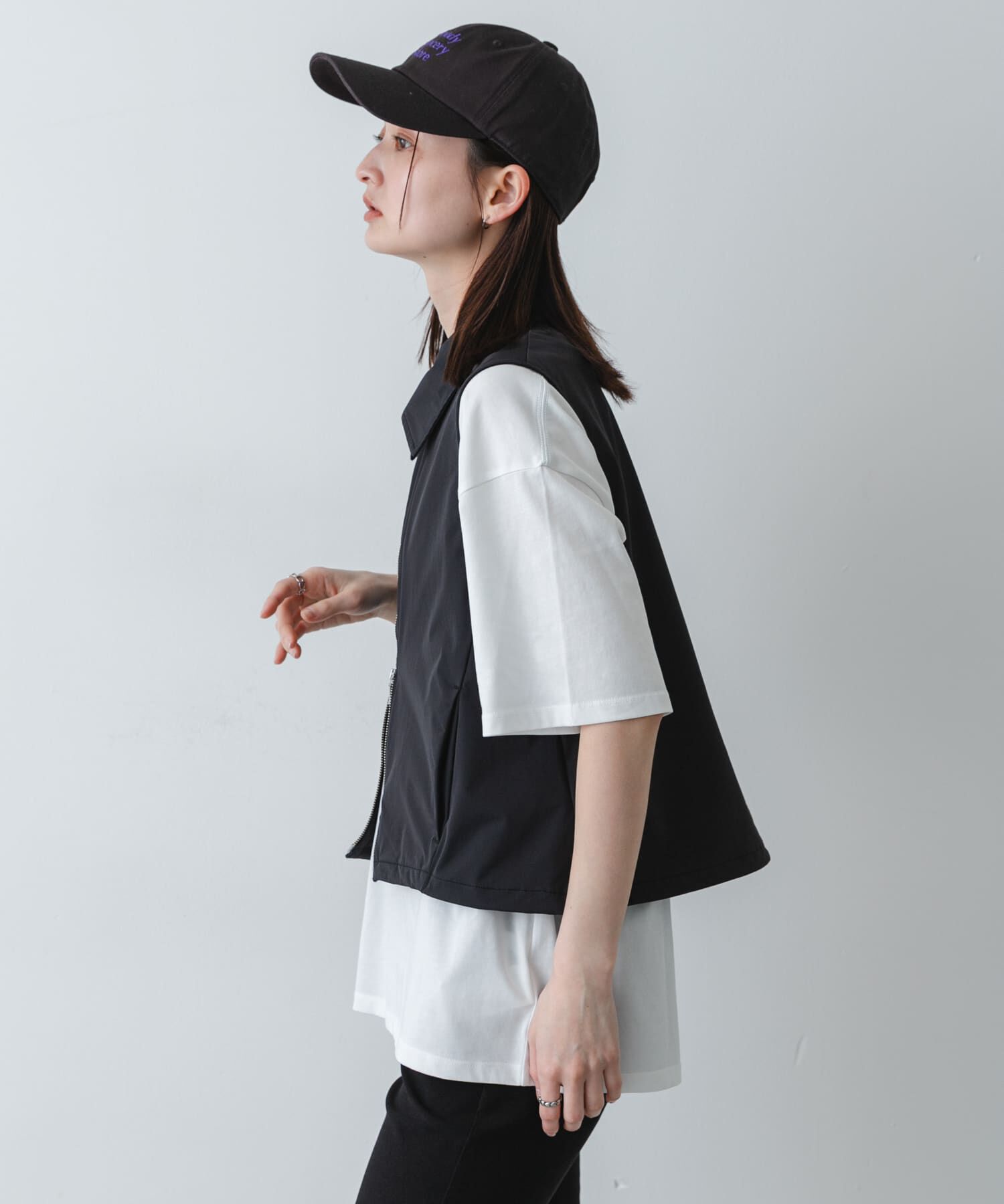 SENSE OF PLACE by URBAN RESEARCH「撥水エリツキドロストトップ」|ベスト・ジレ|